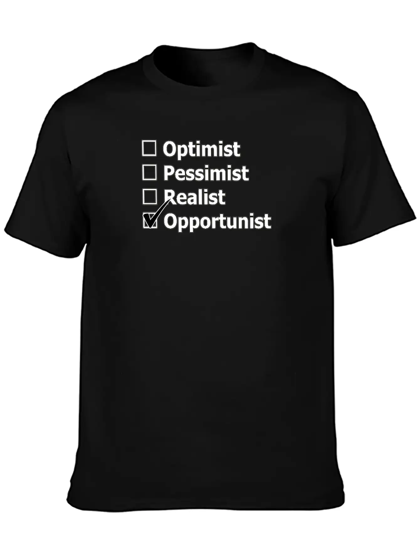 Opportunist Stylish Everyday T-Shirt – Unisex Basic Cotton Tee