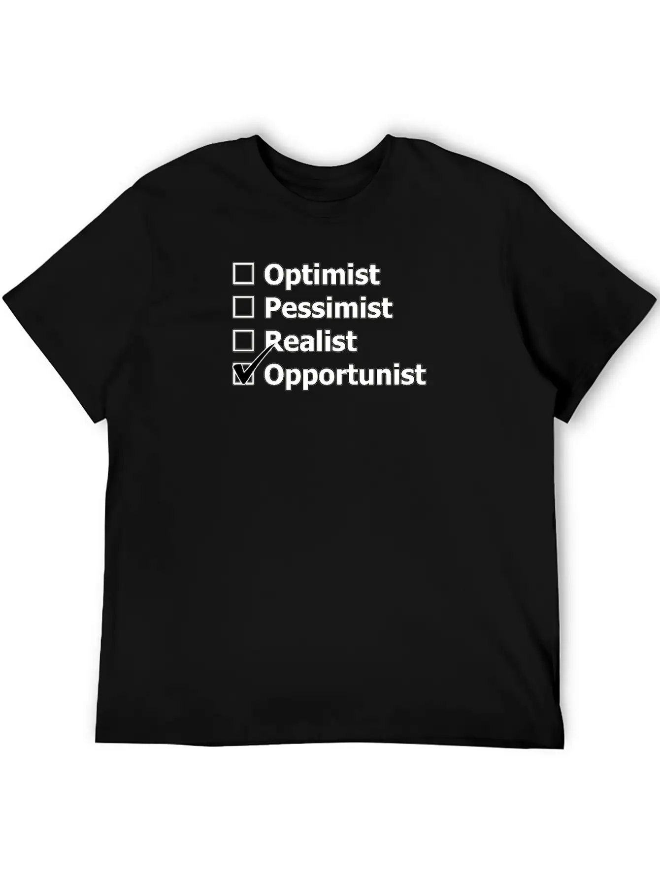 Opportunist Stylish Everyday T-Shirt – Unisex Basic Cotton Tee