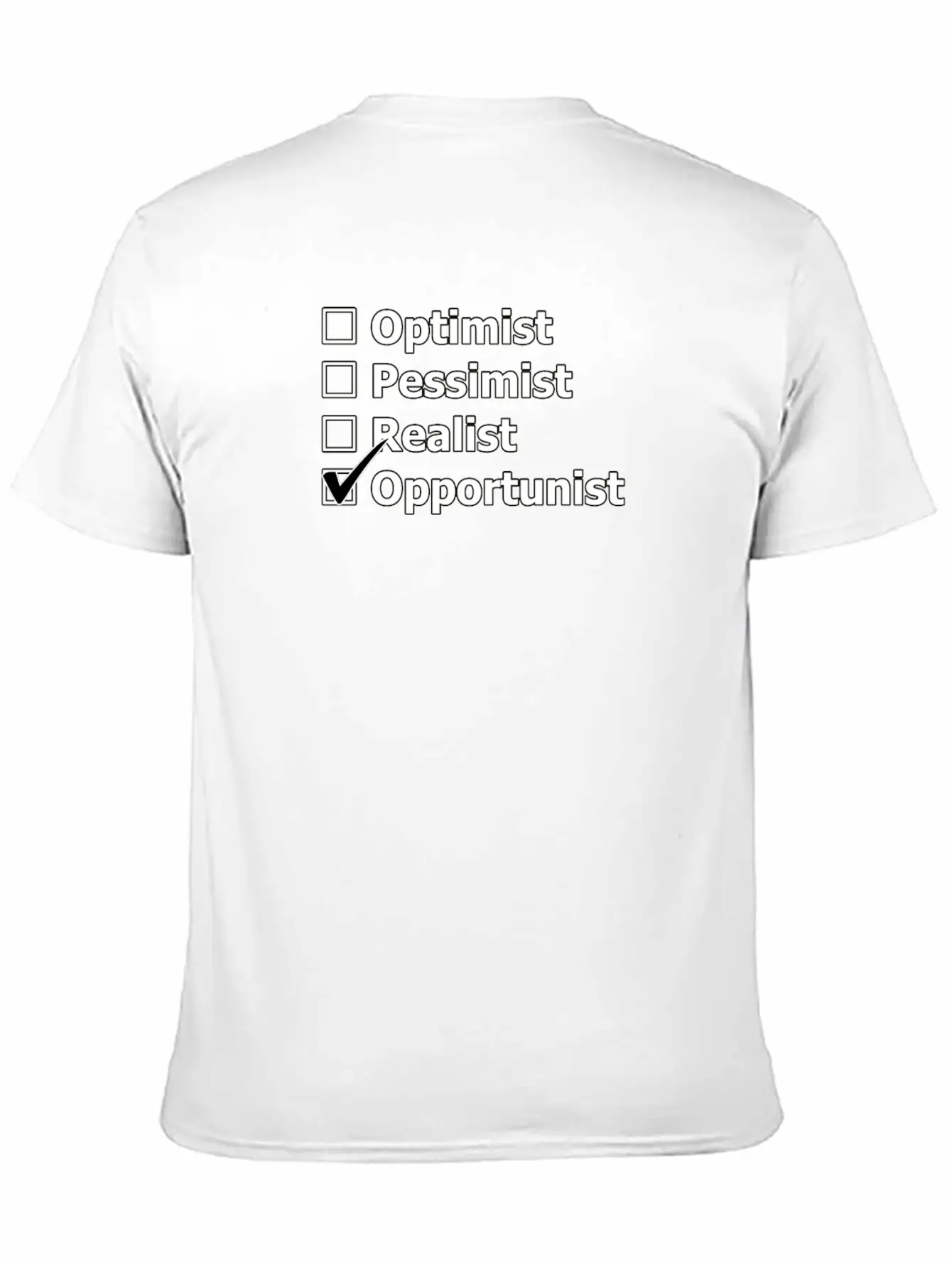 Opportunist Stylish Everyday T-Shirt – Unisex Basic Cotton Tee