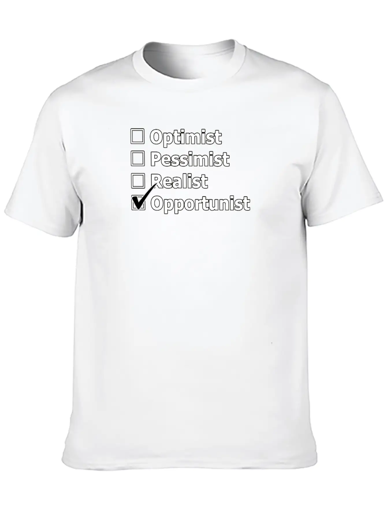 Opportunist Stylish Everyday T-Shirt – Unisex Basic Cotton Tee