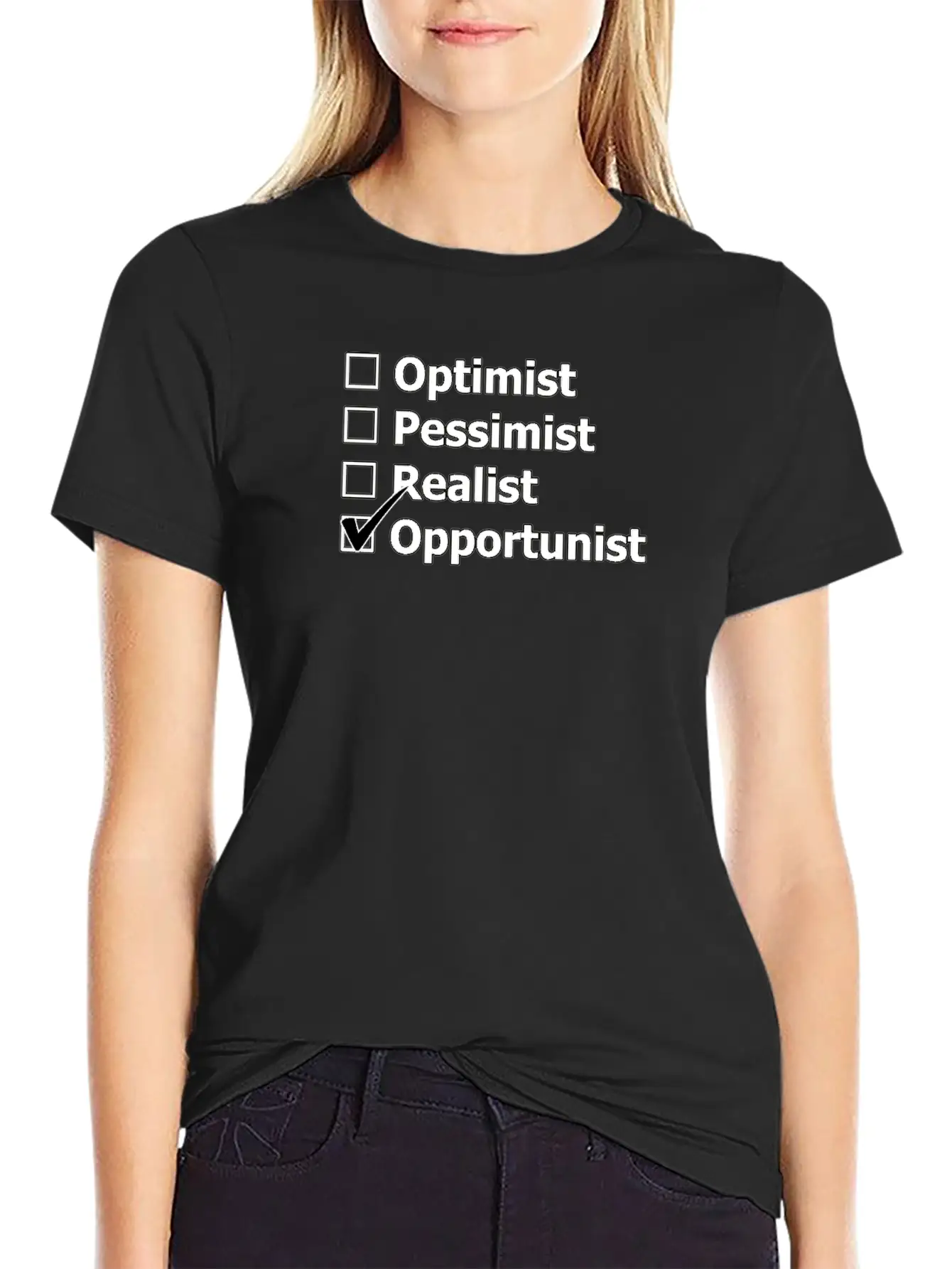 Opportunist Stylish Everyday T-Shirt – Unisex Basic Cotton Tee