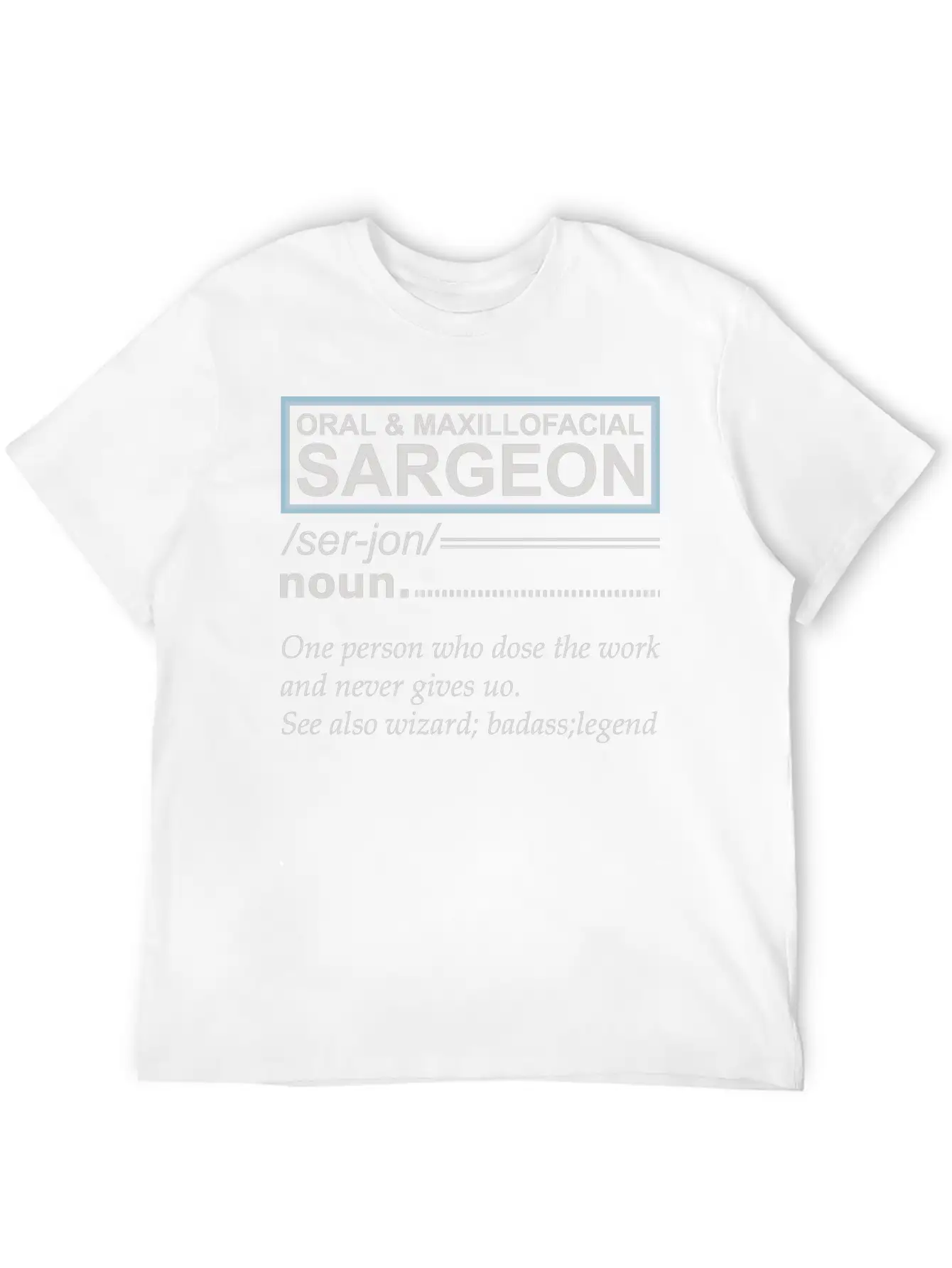 Oral And Maxillofacial Surgeon Noun Basic Graphic T-Shirt – Daily Comfort In Soft Cotton