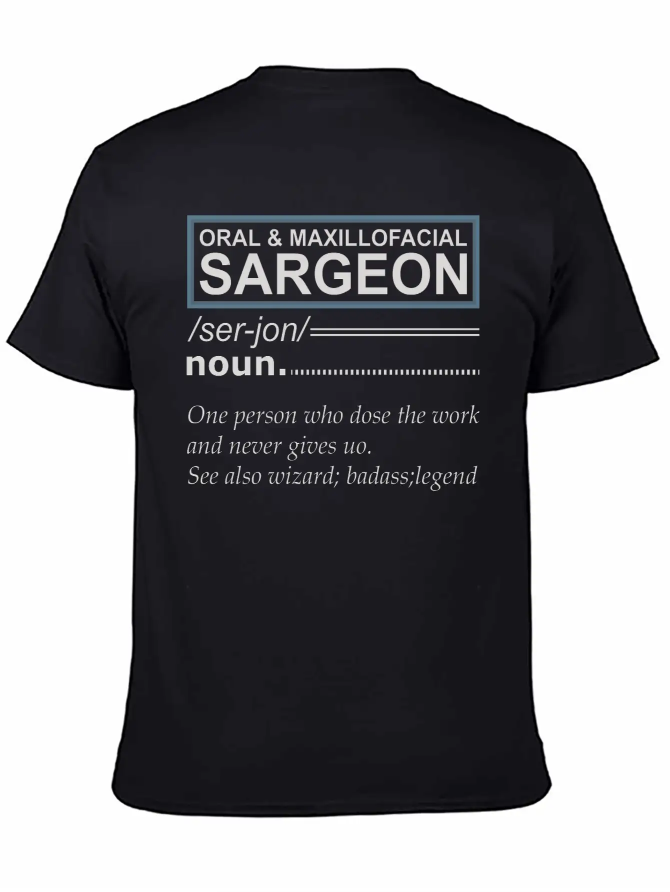 Oral And Maxillofacial Surgeon Noun Basic Graphic T-Shirt – Daily Comfort In Soft Cotton