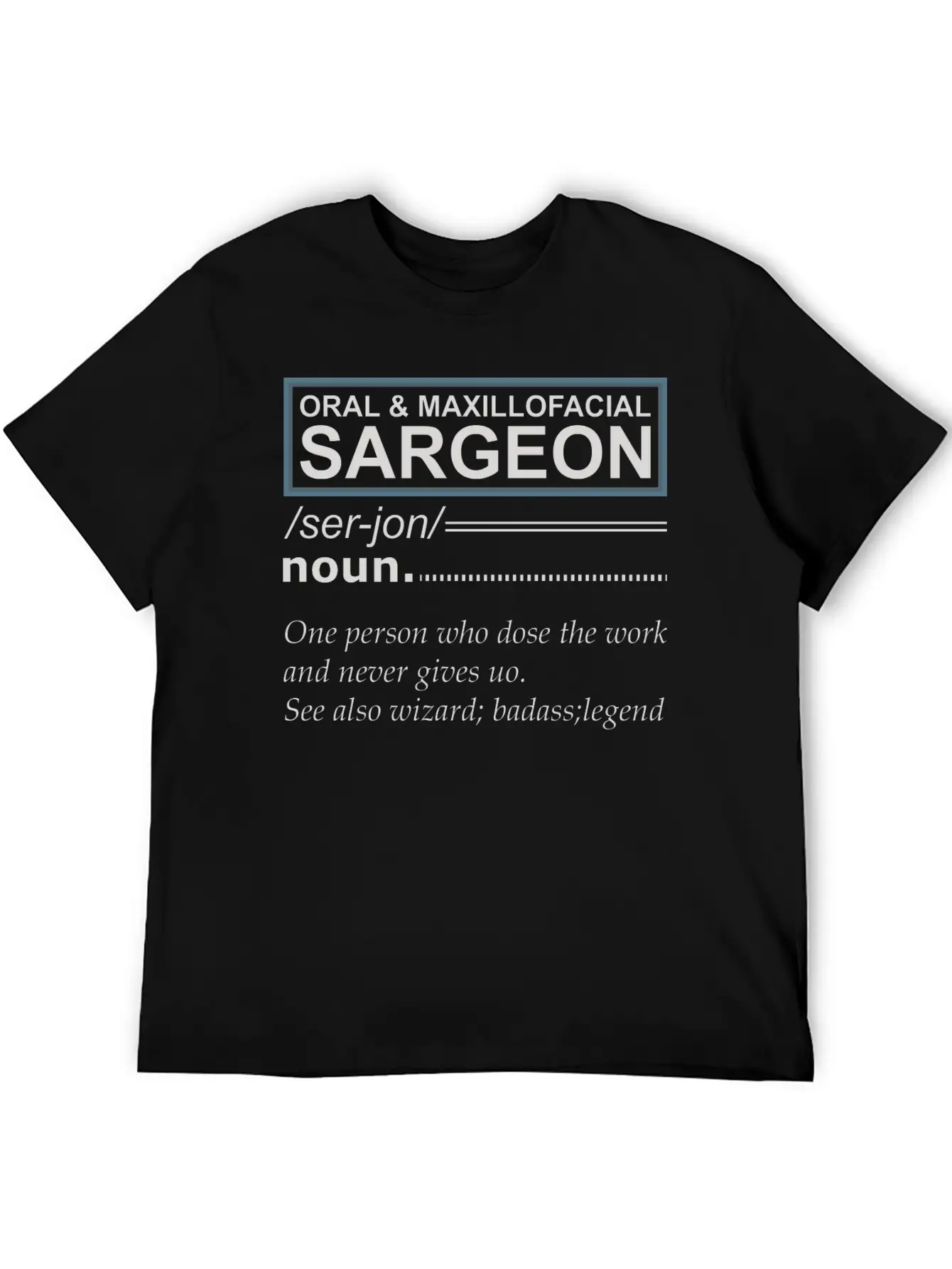 Oral And Maxillofacial Surgeon Noun Basic Graphic T-Shirt – Daily Comfort In Soft Cotton