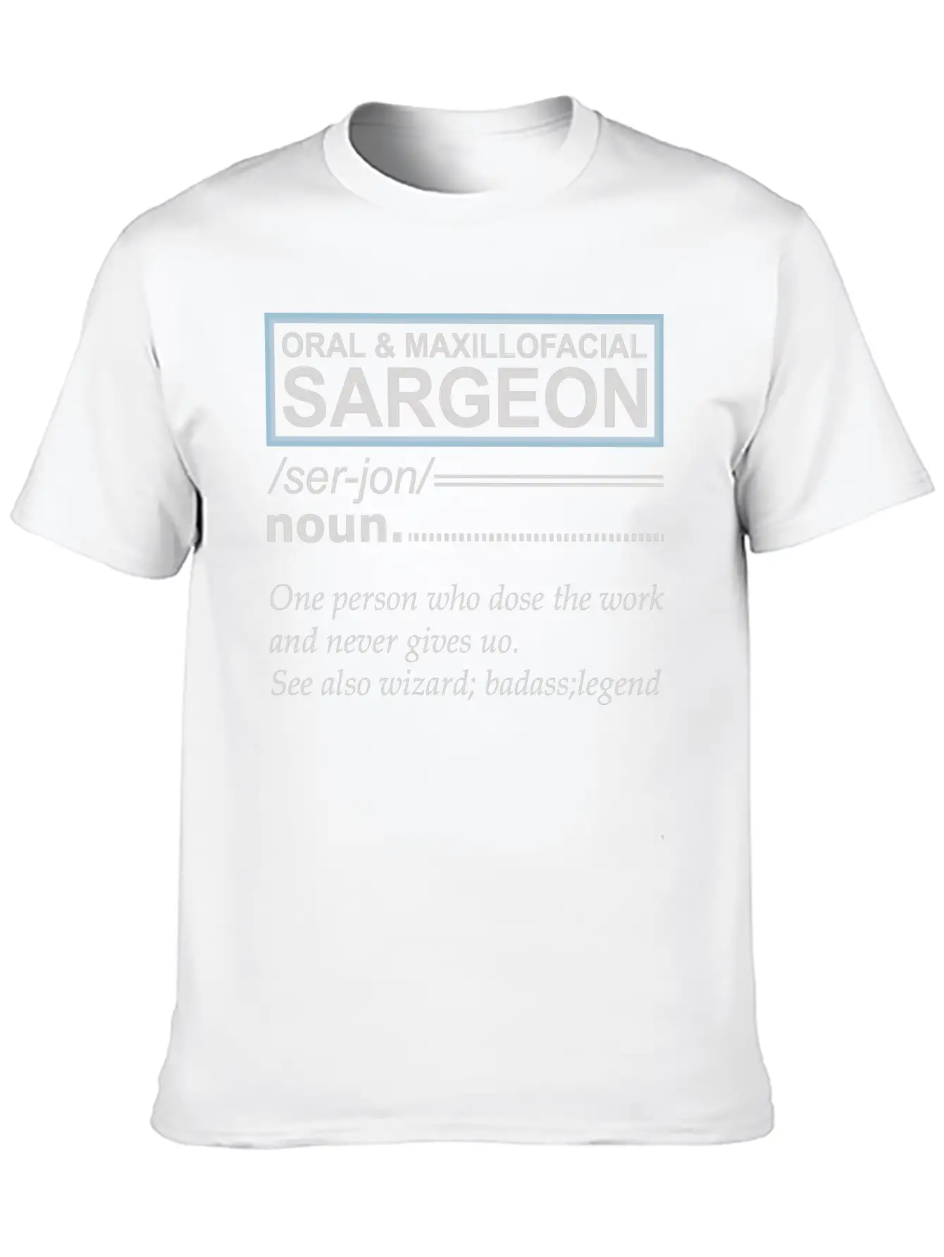 Oral And Maxillofacial Surgeon Noun Basic Graphic T-Shirt – Daily Comfort In Soft Cotton