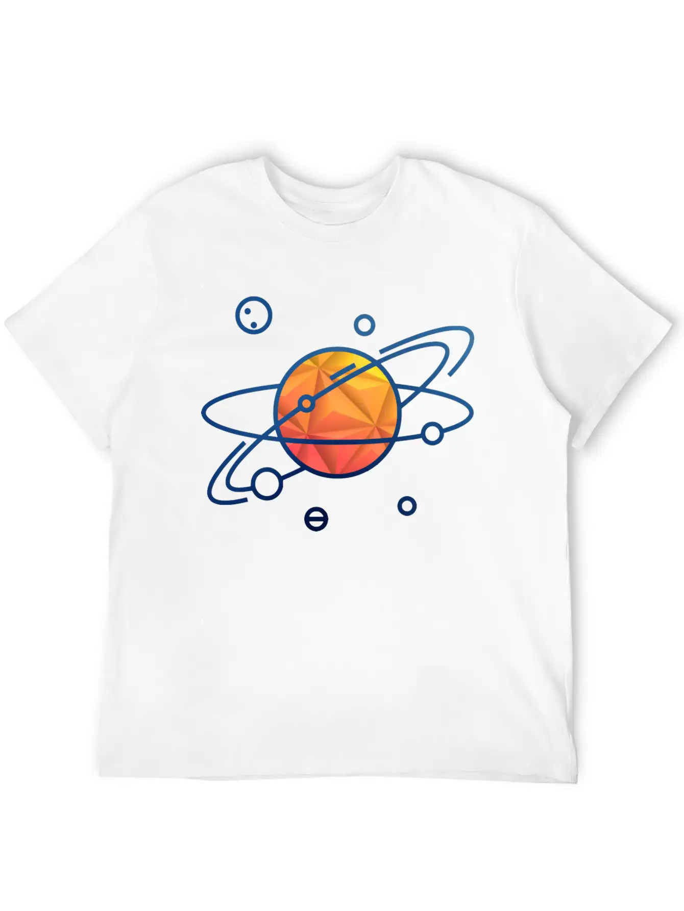 Orbiting Planet Stylish Everyday T-Shirt – Unisex Basic Cotton Tee