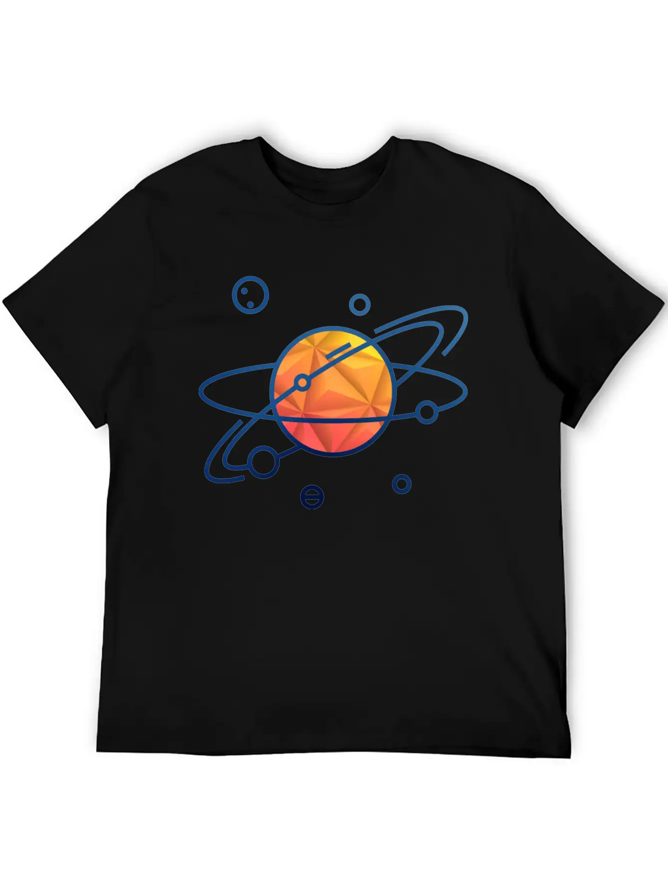 Orbiting Planet Stylish Everyday T-Shirt – Unisex Basic Cotton Tee