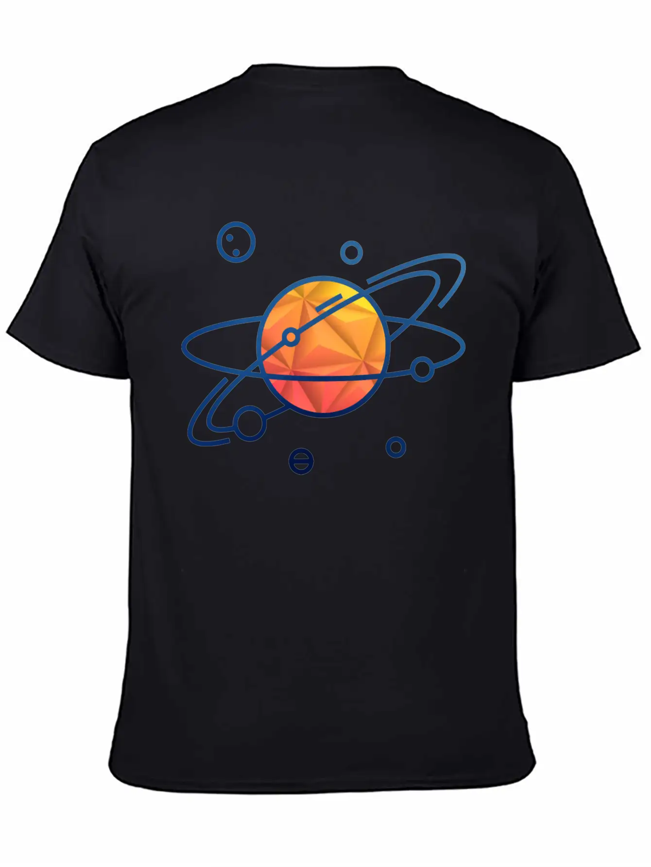 Orbiting Planet Stylish Everyday T-Shirt – Unisex Basic Cotton Tee