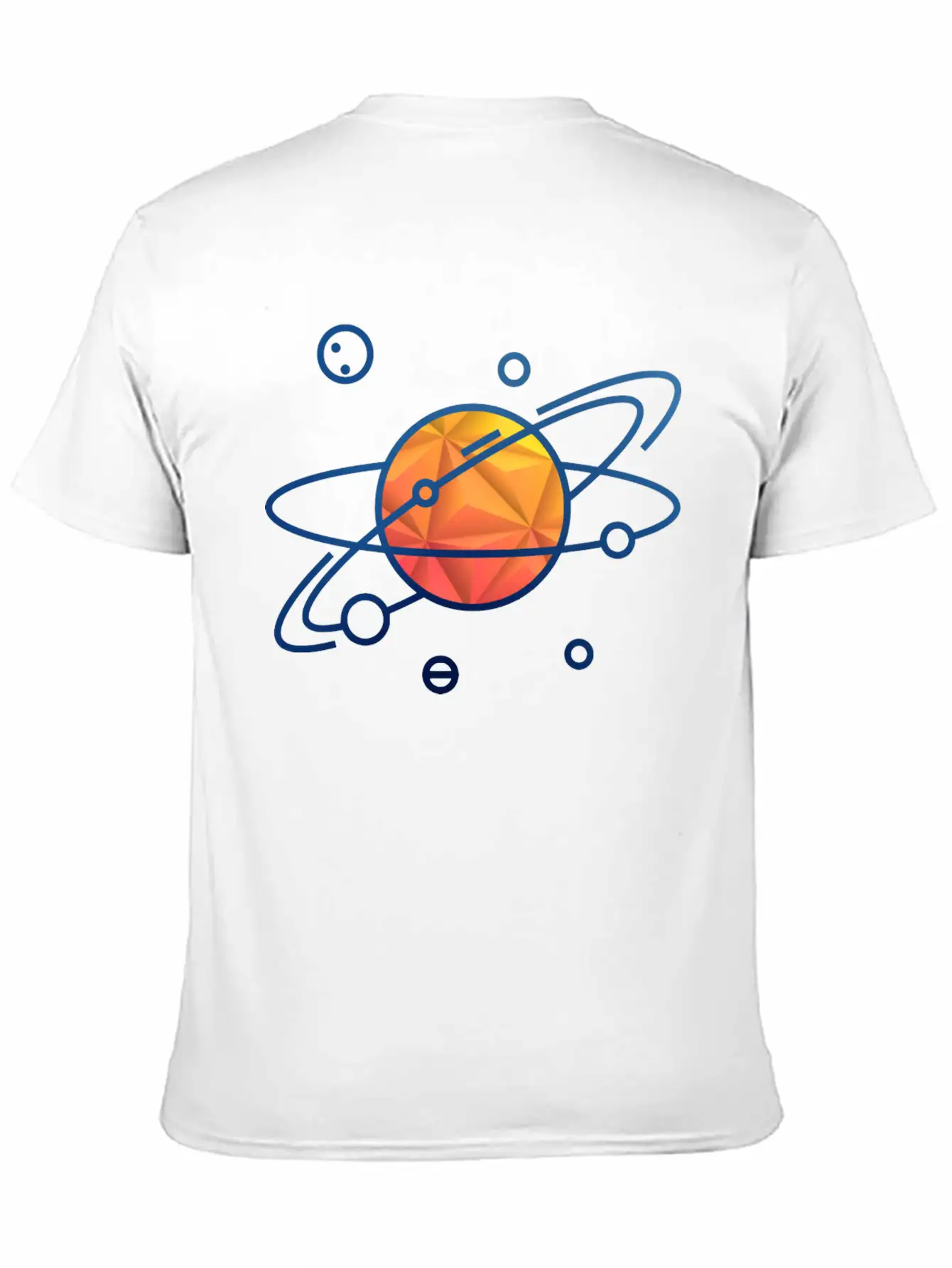Orbiting Planet Stylish Everyday T-Shirt – Unisex Basic Cotton Tee