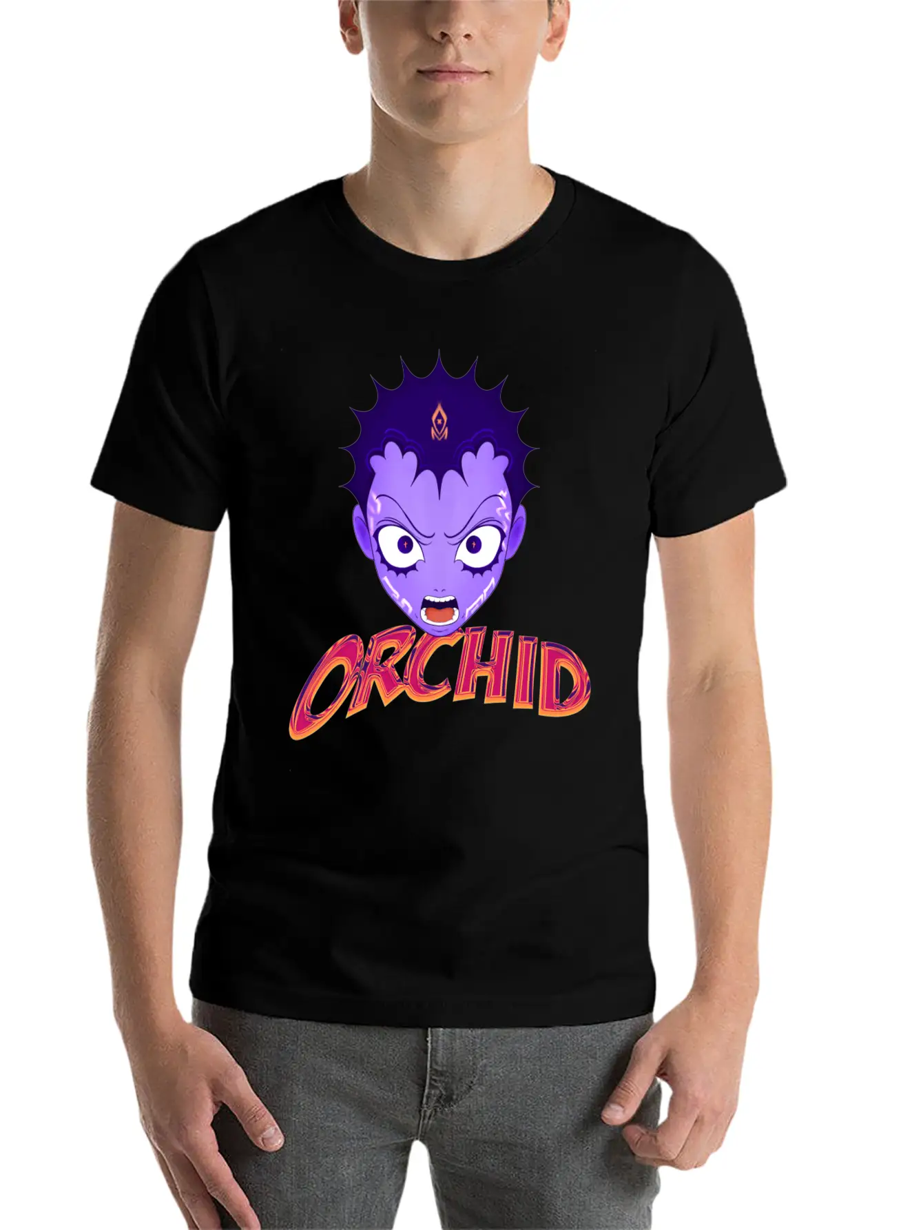 Orchid Characters 1 Stylish Everyday T-Shirt – Unisex Basic Cotton Tee