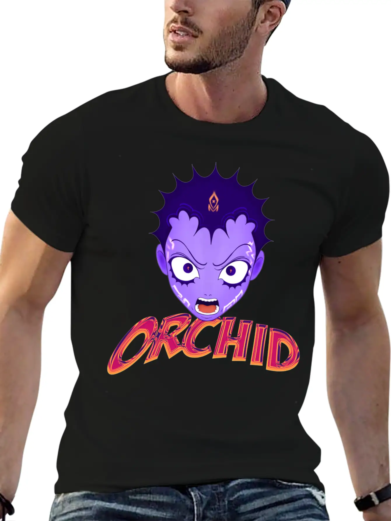 Orchid Characters 1 Stylish Everyday T-Shirt – Unisex Basic Cotton Tee