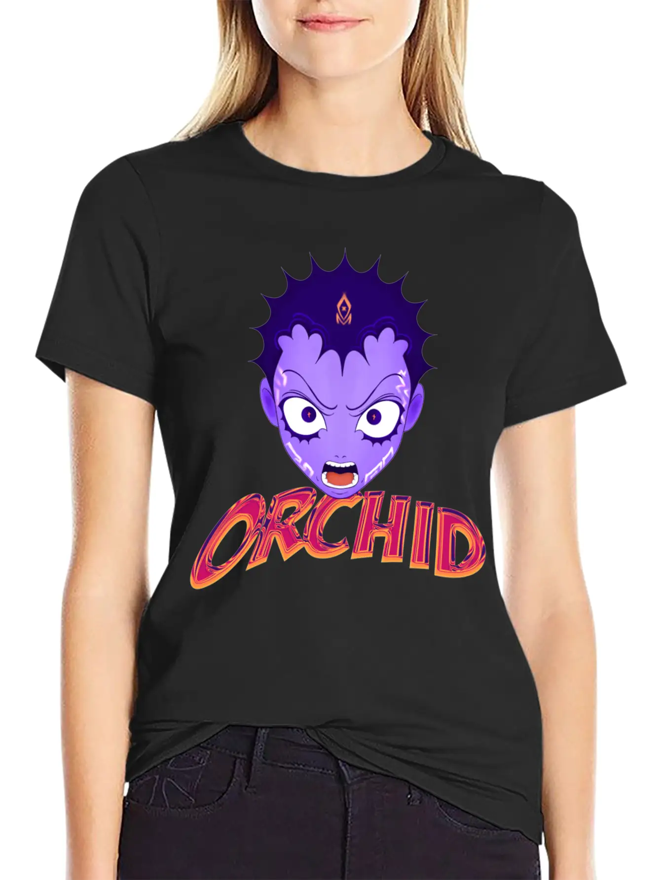 Orchid Characters 1 Stylish Everyday T-Shirt – Unisex Basic Cotton Tee