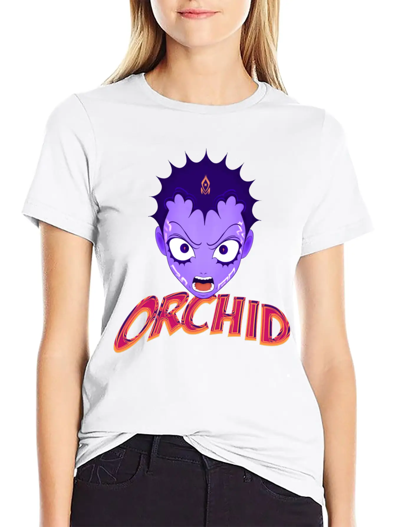 Orchid Characters 1 Stylish Everyday T-Shirt – Unisex Basic Cotton Tee