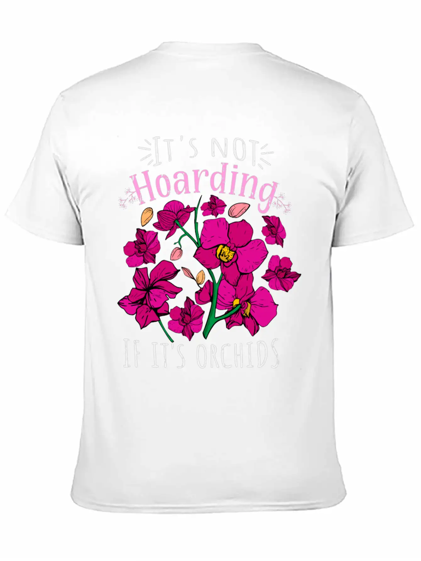 Orchids Plant Lover Women Flowers Gift Florist Comfortable Minimalist Graphic Tee – Summer Style Essential