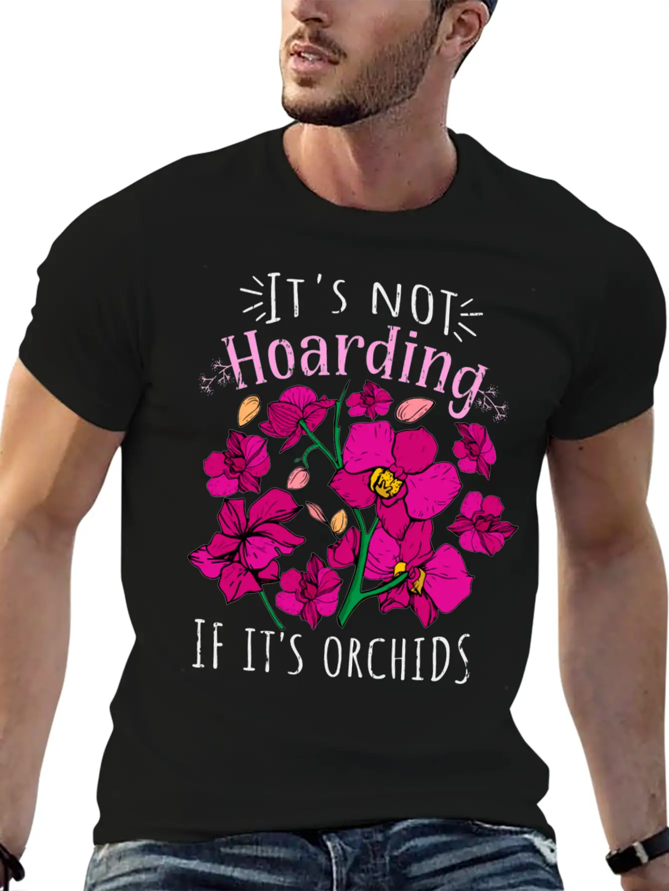 Orchids Plant Lover Women Flowers Gift Florist Comfortable Minimalist Graphic Tee – Summer Style Essential