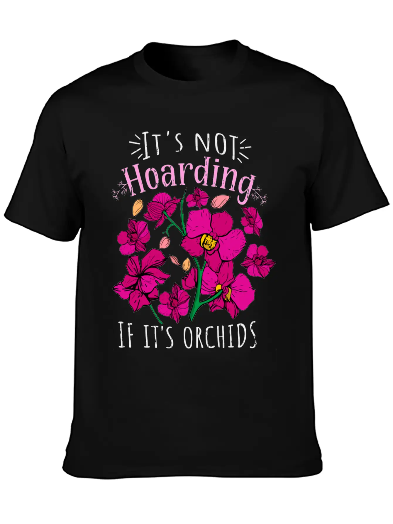 Orchids Plant Lover Women Flowers Gift Florist Comfortable Minimalist Graphic Tee – Summer Style Essential