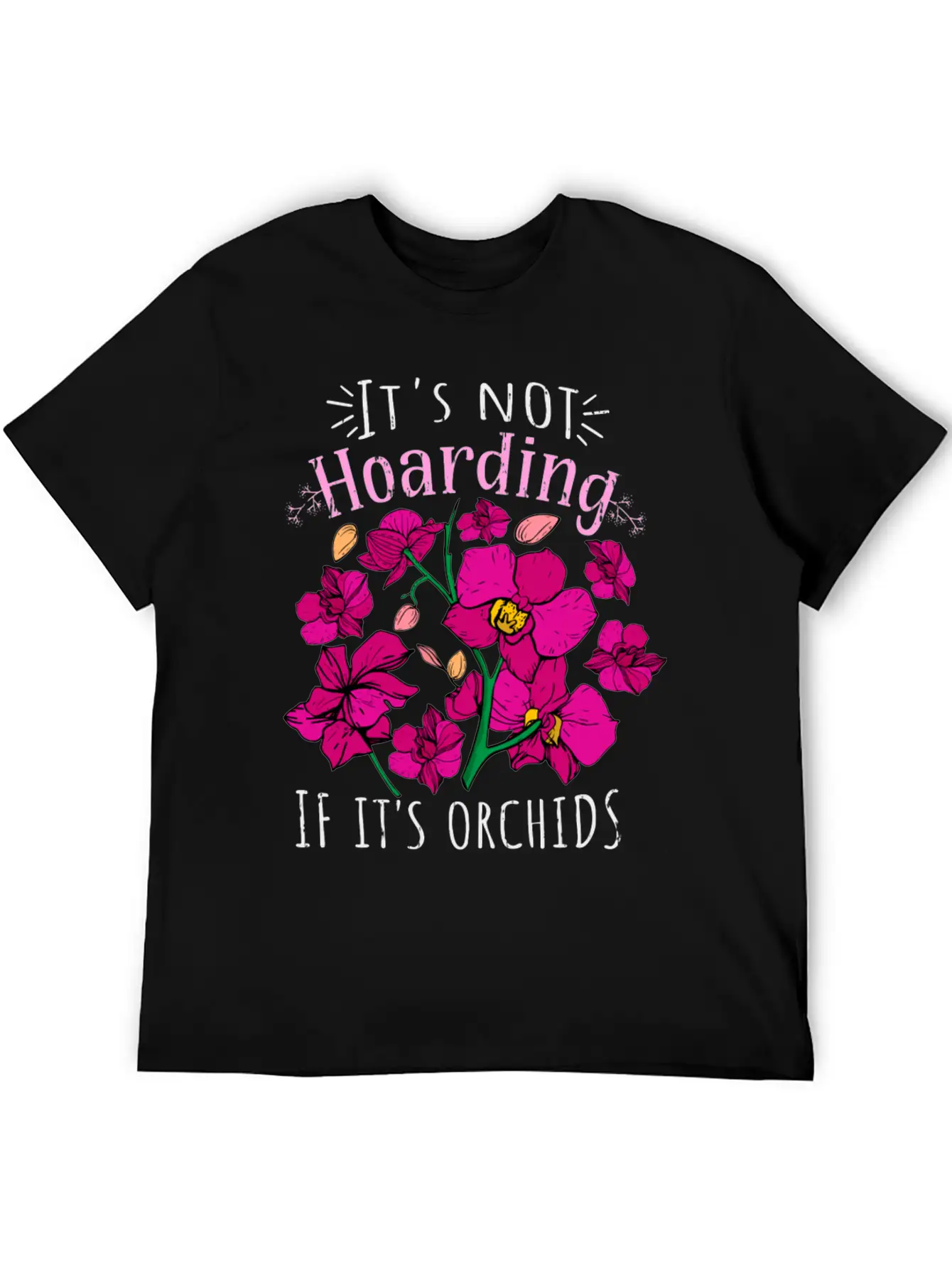 Orchids Plant Lover Women Flowers Gift Florist Comfortable Minimalist Graphic Tee – Summer Style Essential