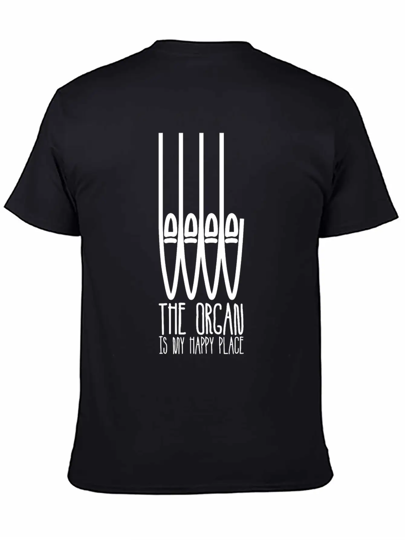 Organ Player Church Music Organist Basic Graphic T-Shirt – Daily Comfort In Soft Cotton