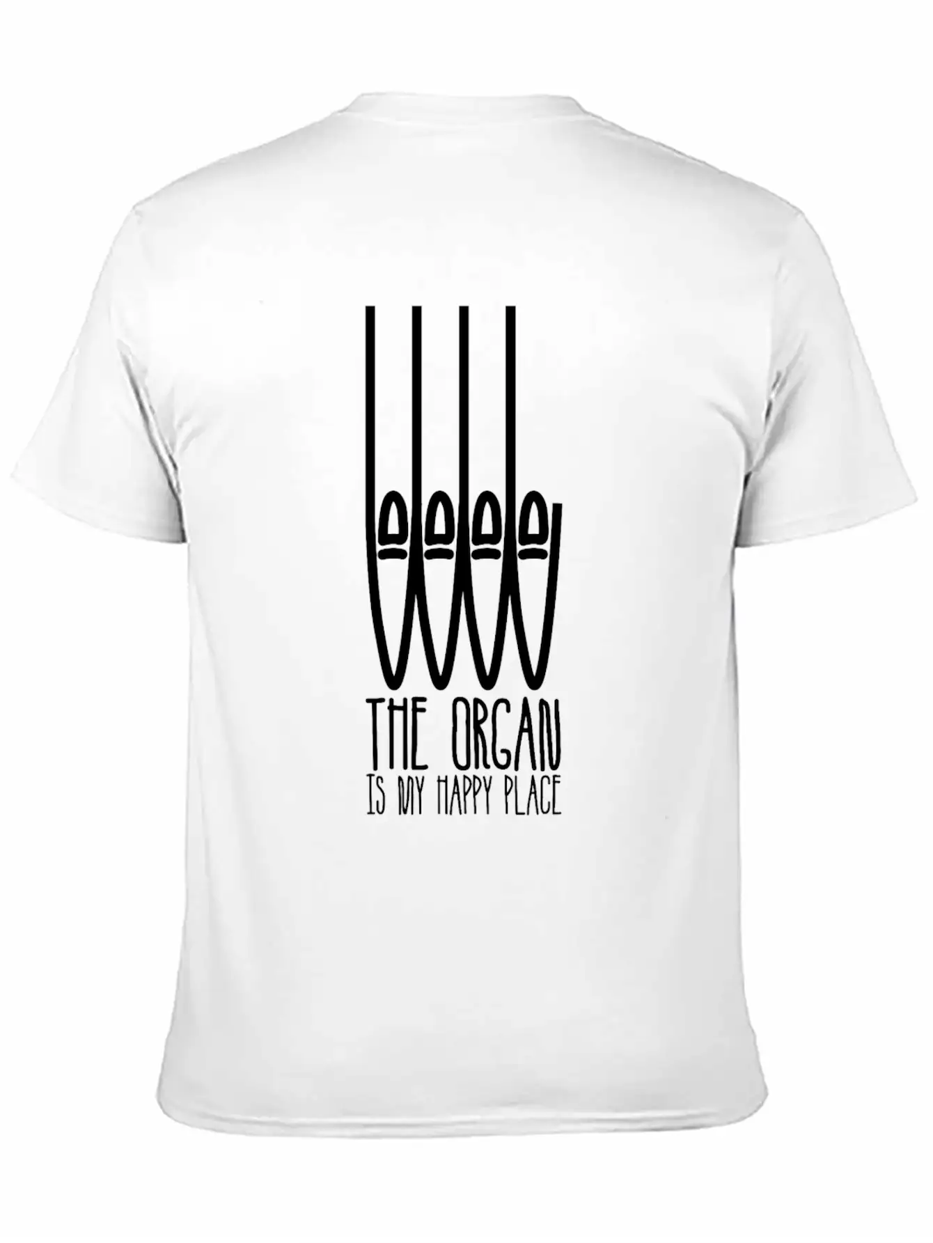 Organ Player Church Music Organist Basic Graphic T-Shirt – Daily Comfort In Soft Cotton