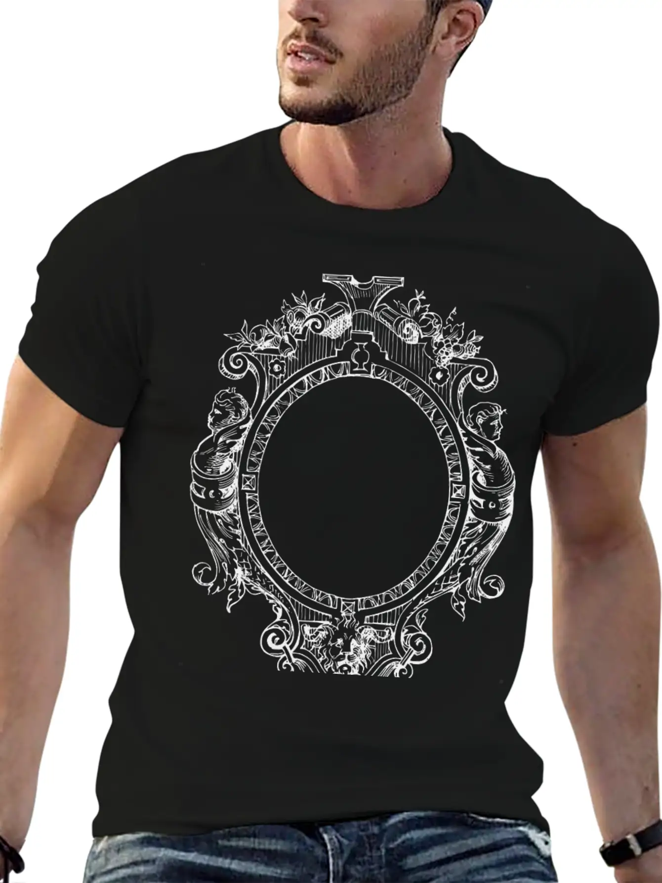 Ornate Frame 11 Essential Unisex Summer Tee – Soft Cotton Casual Fit