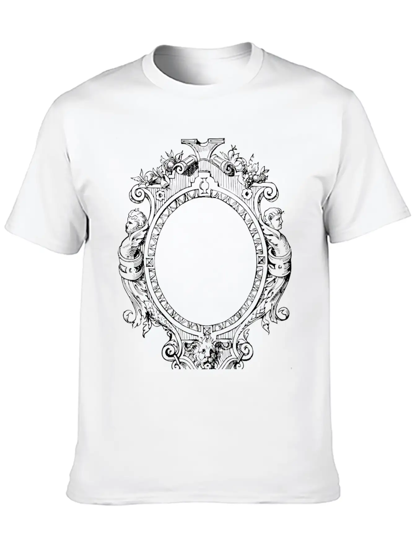 Ornate Frame 11 Essential Unisex Summer Tee – Soft Cotton Casual Fit