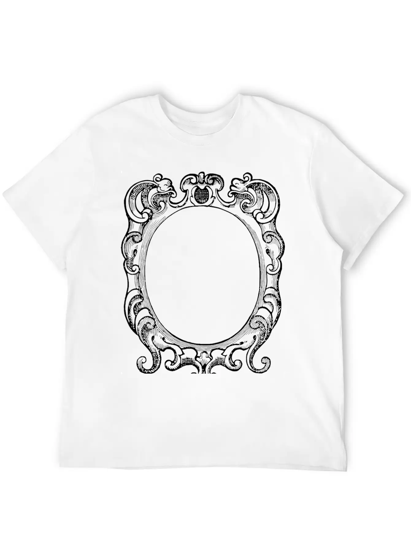 Ornate Frame 22 Stylish Everyday T-Shirt – Unisex Basic Cotton Tee