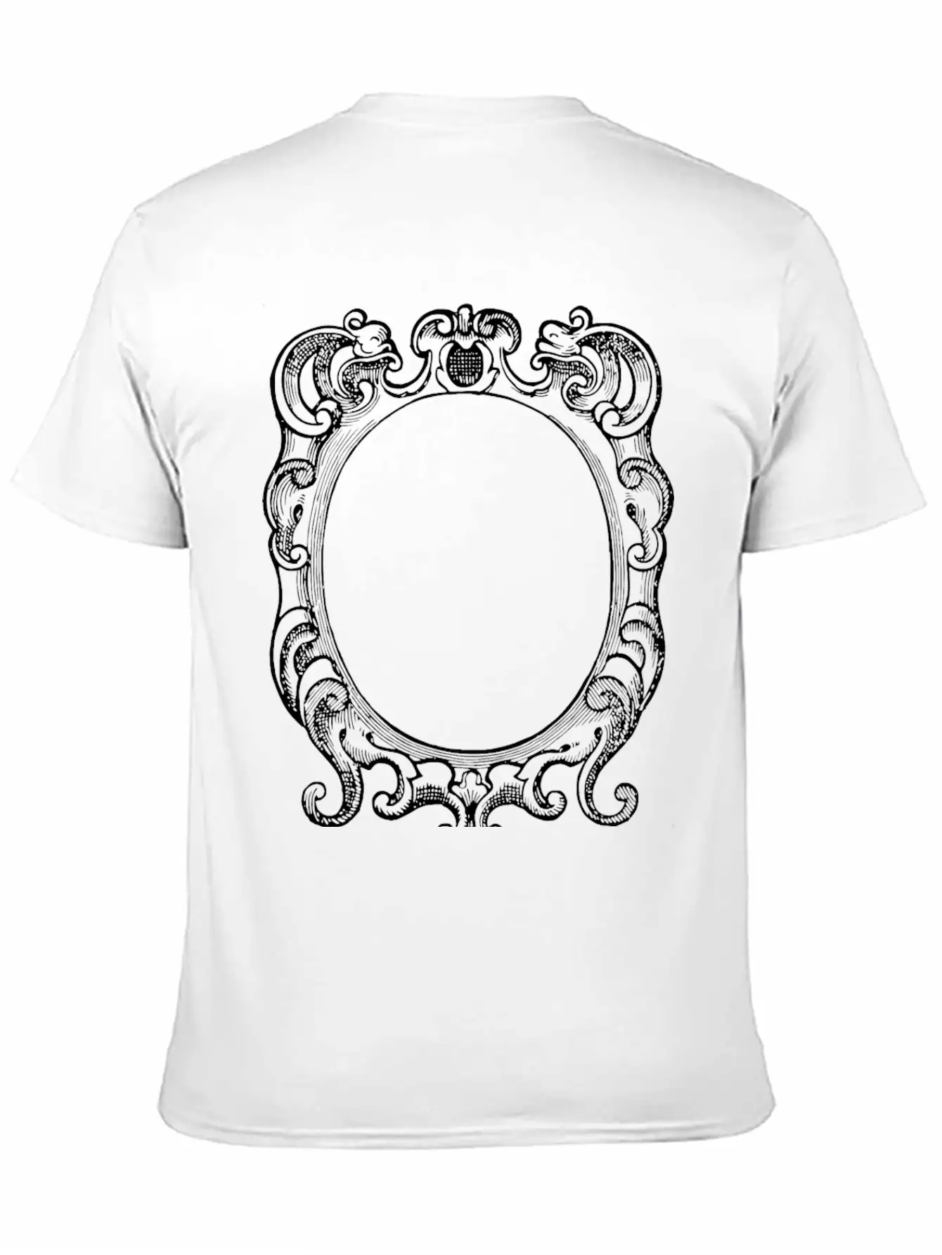 Ornate Frame 22 Stylish Everyday T-Shirt – Unisex Basic Cotton Tee