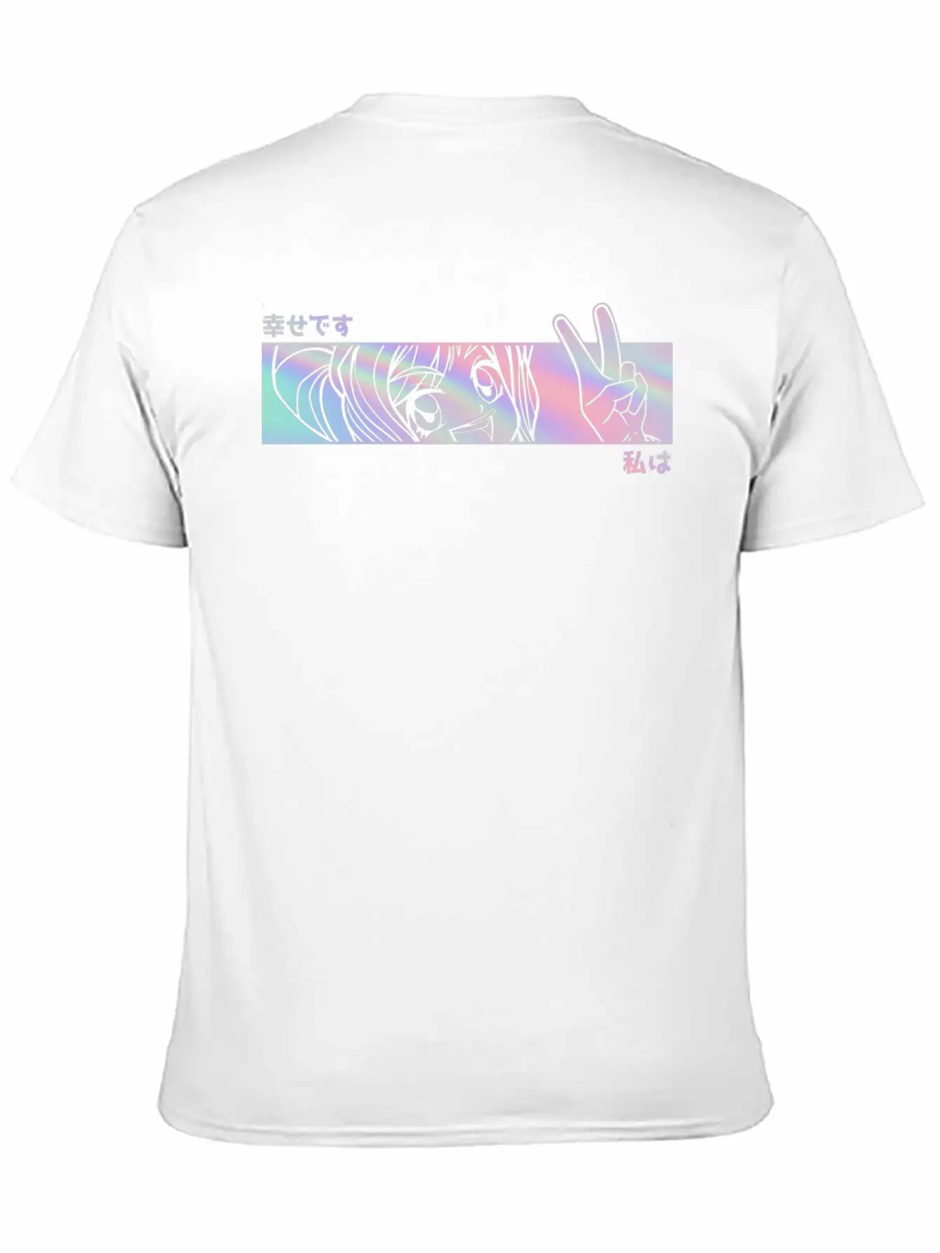 Otaku Girl Pastel Goth Anime Stylish Everyday T-Shirt – Unisex Basic Cotton Tee