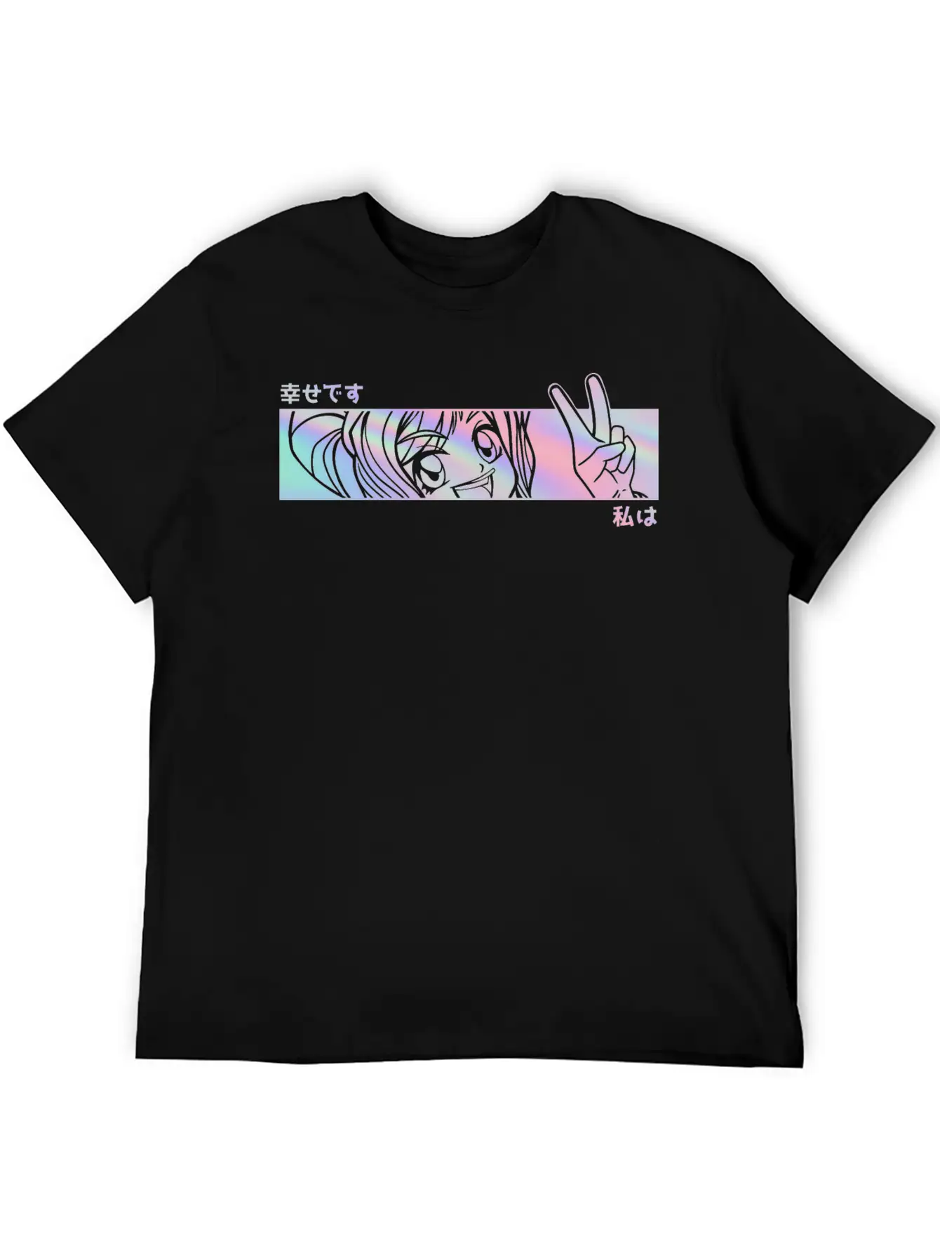 Otaku Girl Pastel Goth Anime Stylish Everyday T-Shirt – Unisex Basic Cotton Tee