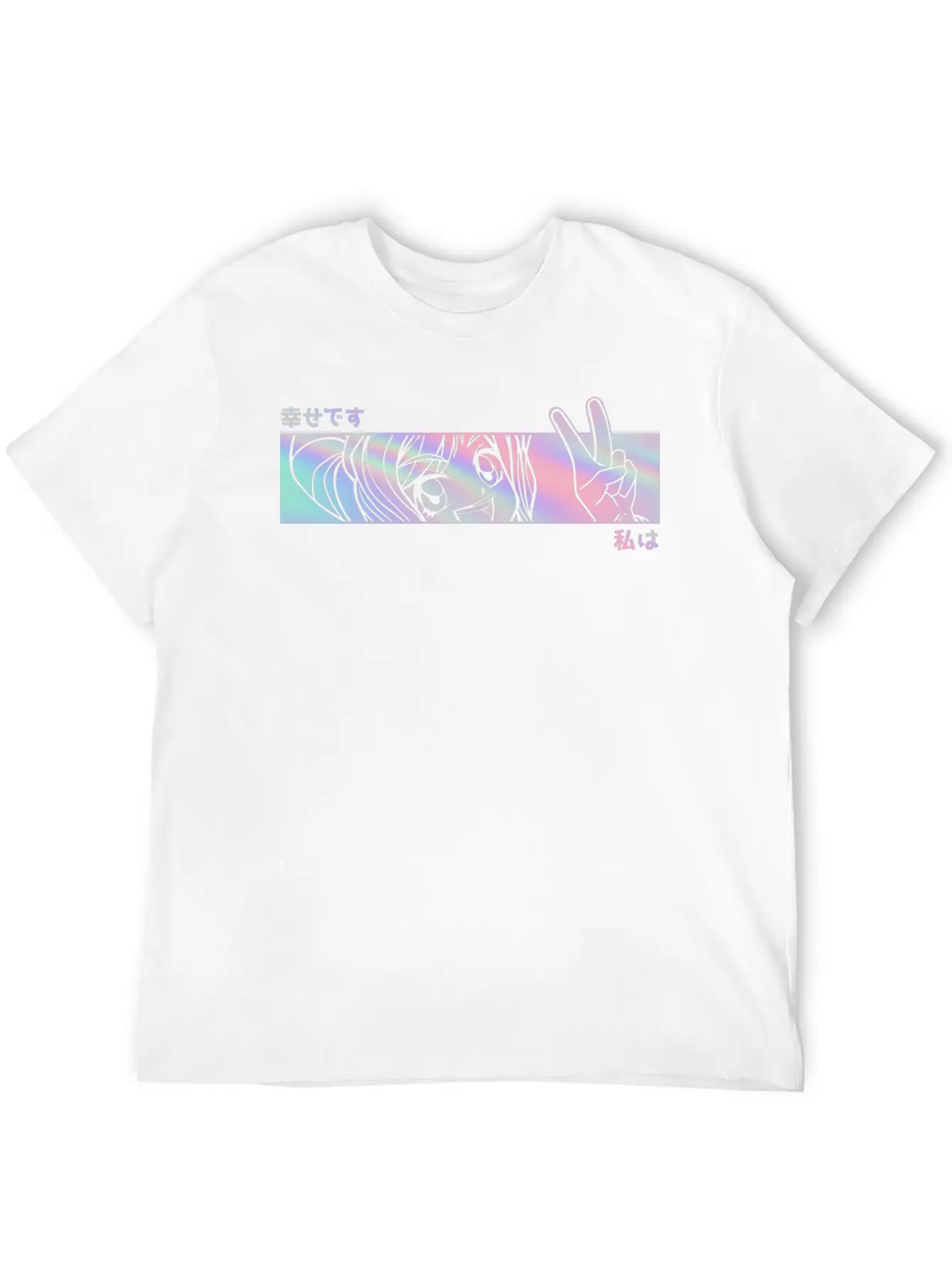 Otaku Girl Pastel Goth Anime Stylish Everyday T-Shirt – Unisex Basic Cotton Tee