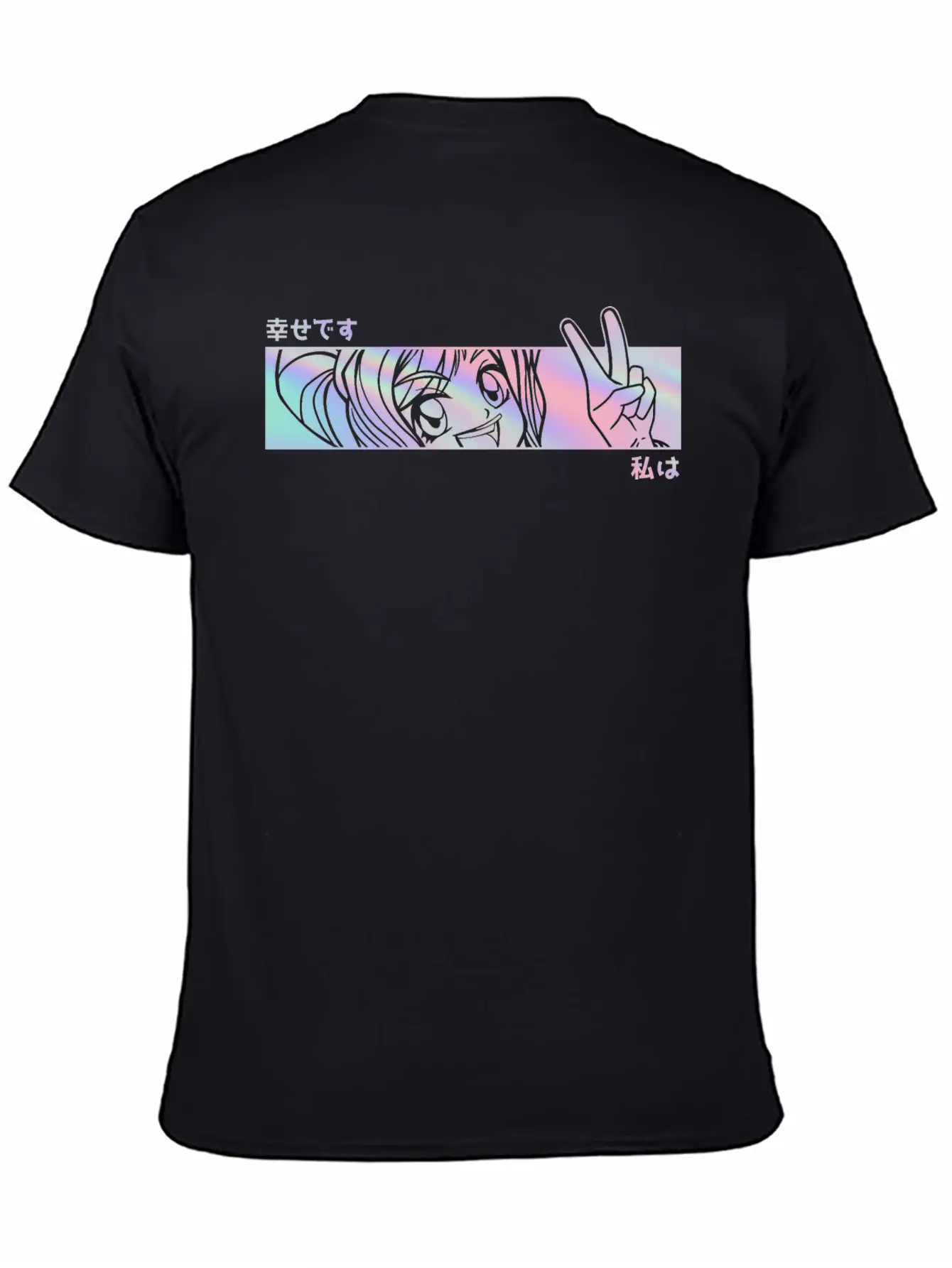 Otaku Girl Pastel Goth Anime Stylish Everyday T-Shirt – Unisex Basic Cotton Tee