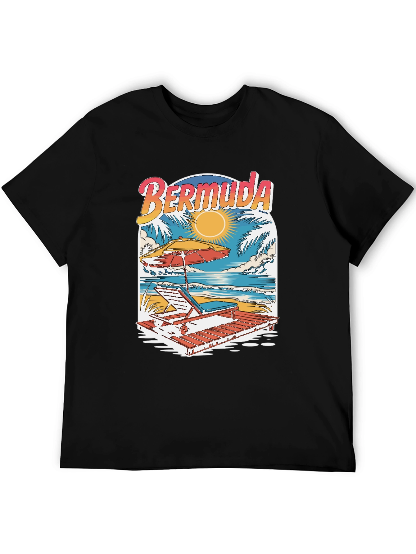 Bermuda Beach T-Shirt - Island Getaway Tee