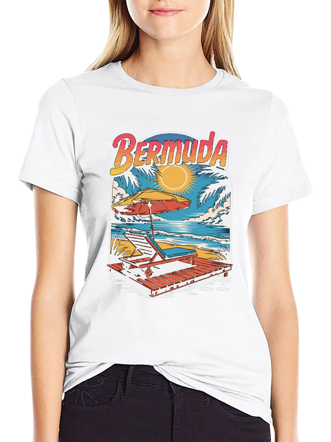 Bermuda Beach T-Shirt - Island Getaway Tee