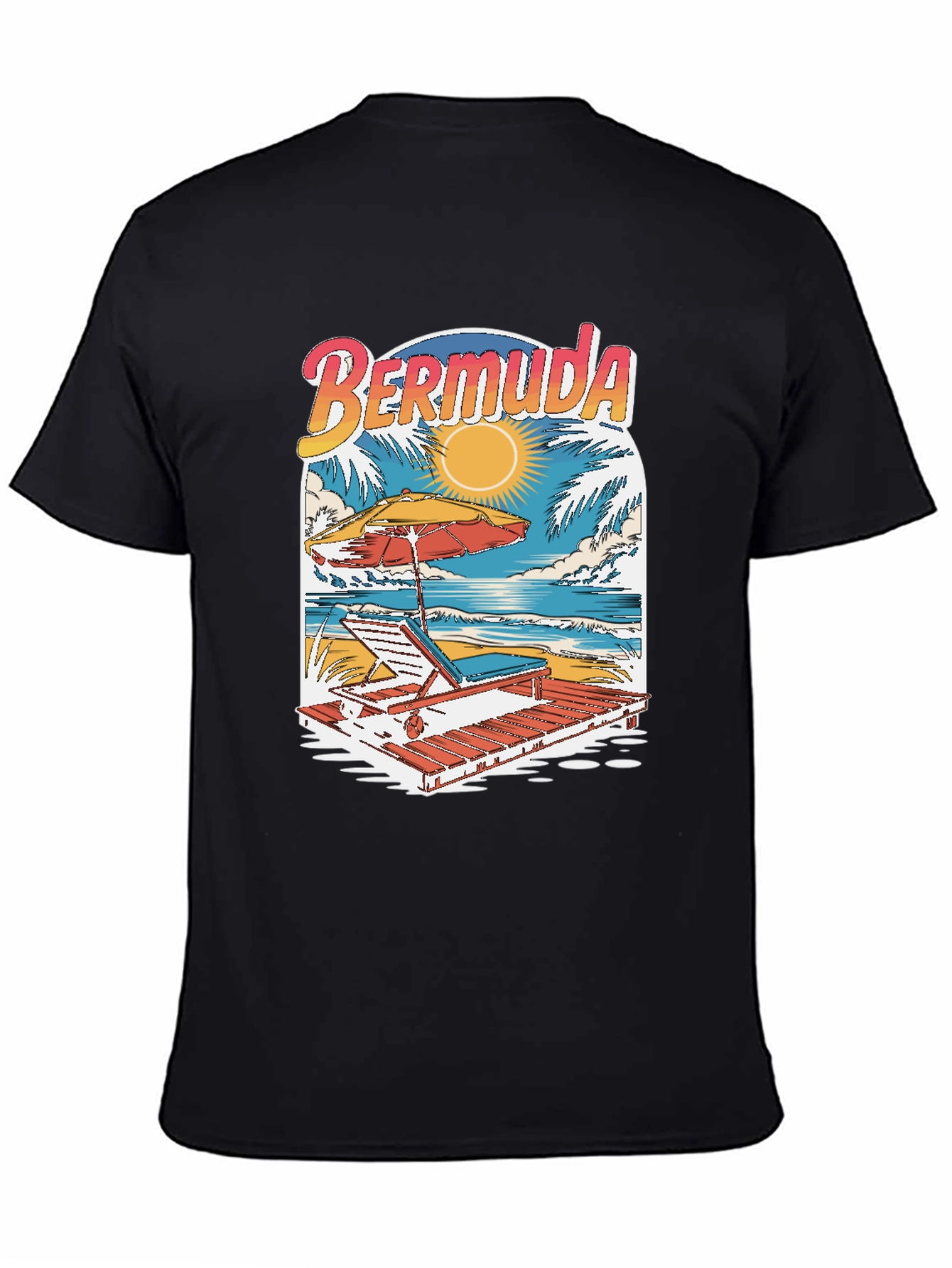Bermuda Beach T-Shirt - Island Getaway Tee