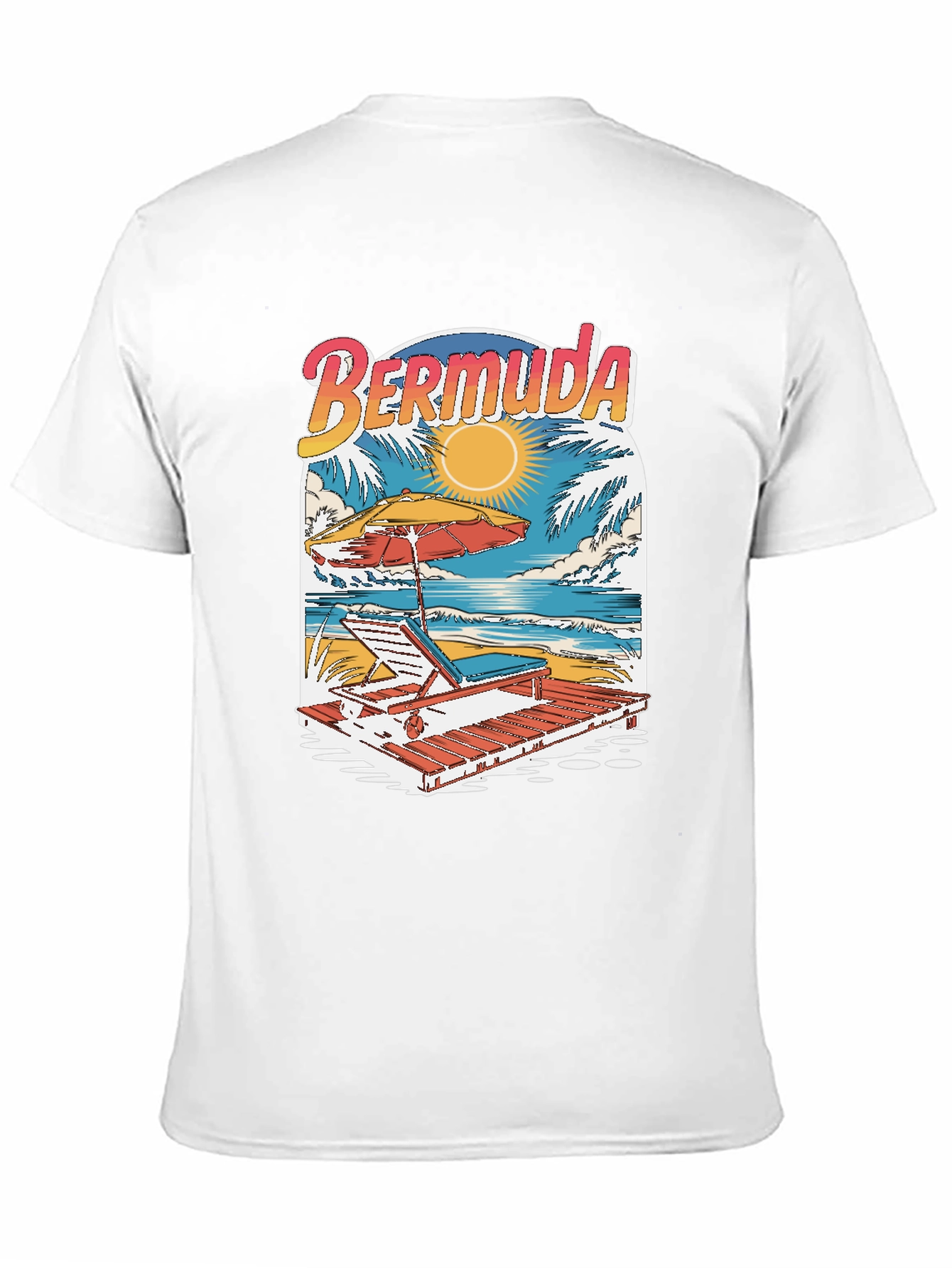 Bermuda Beach T-Shirt - Island Getaway Tee