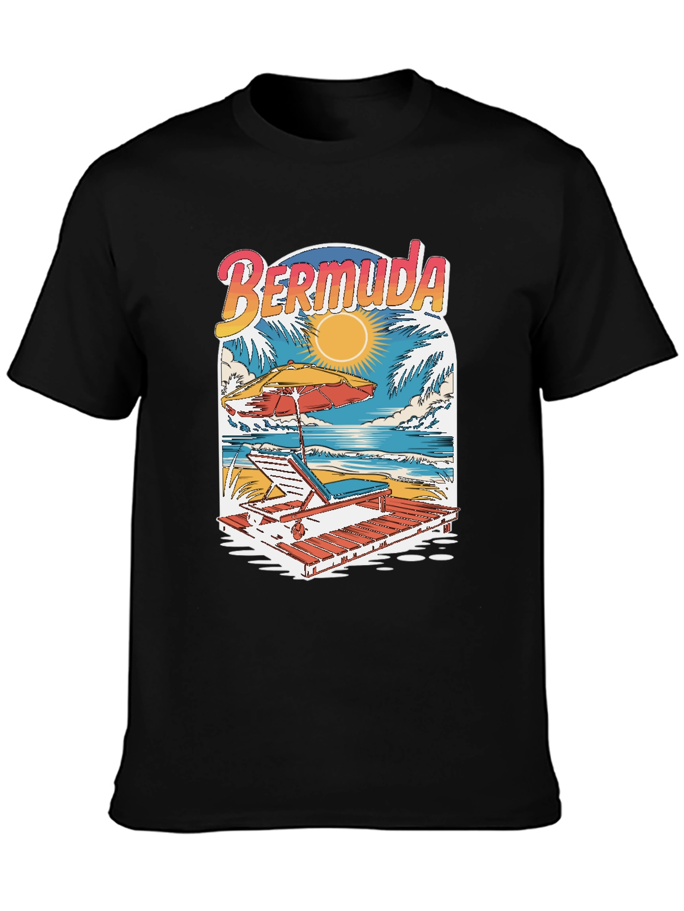 Bermuda Beach T-Shirt - Island Getaway Tee