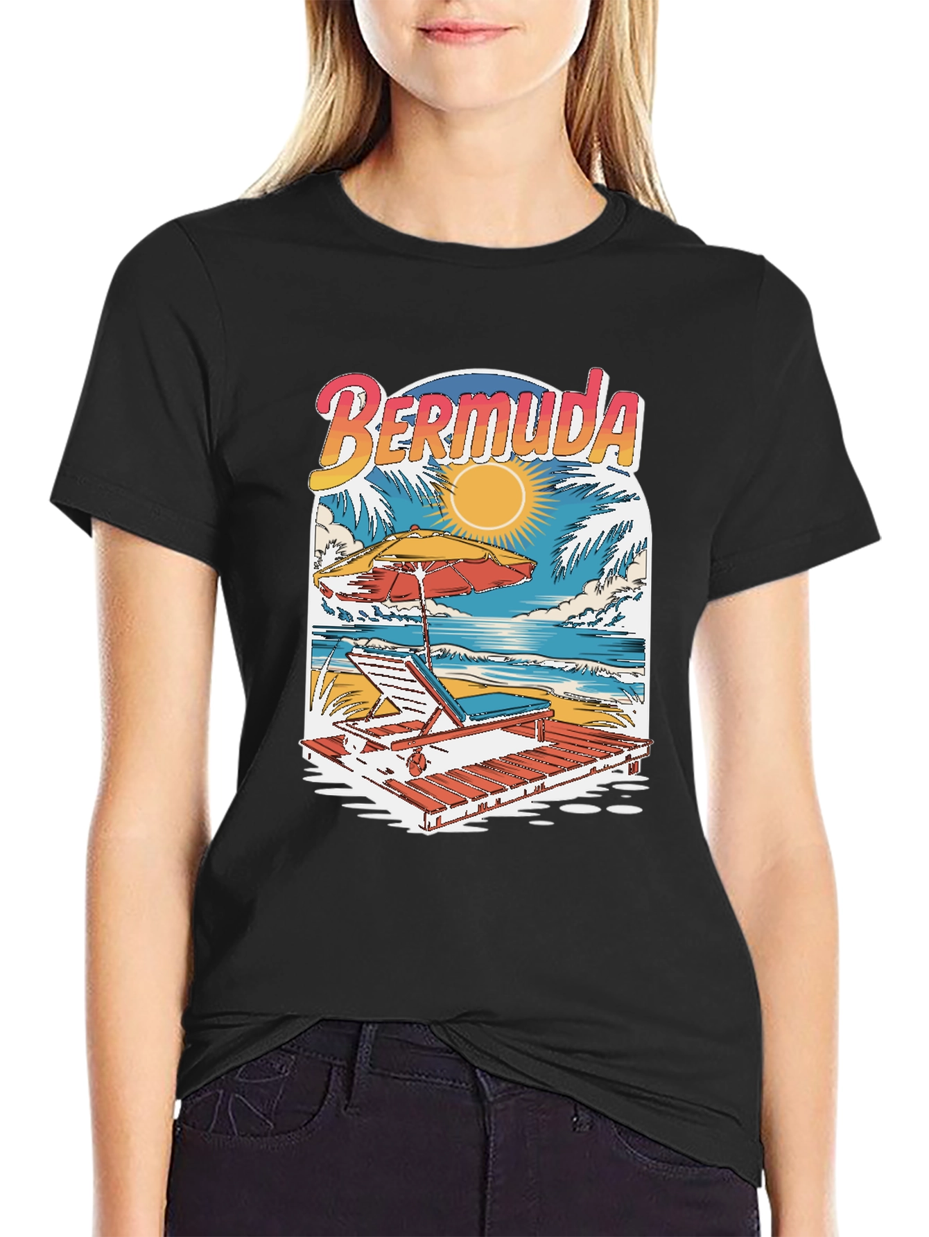 Bermuda Beach T-Shirt - Island Getaway Tee