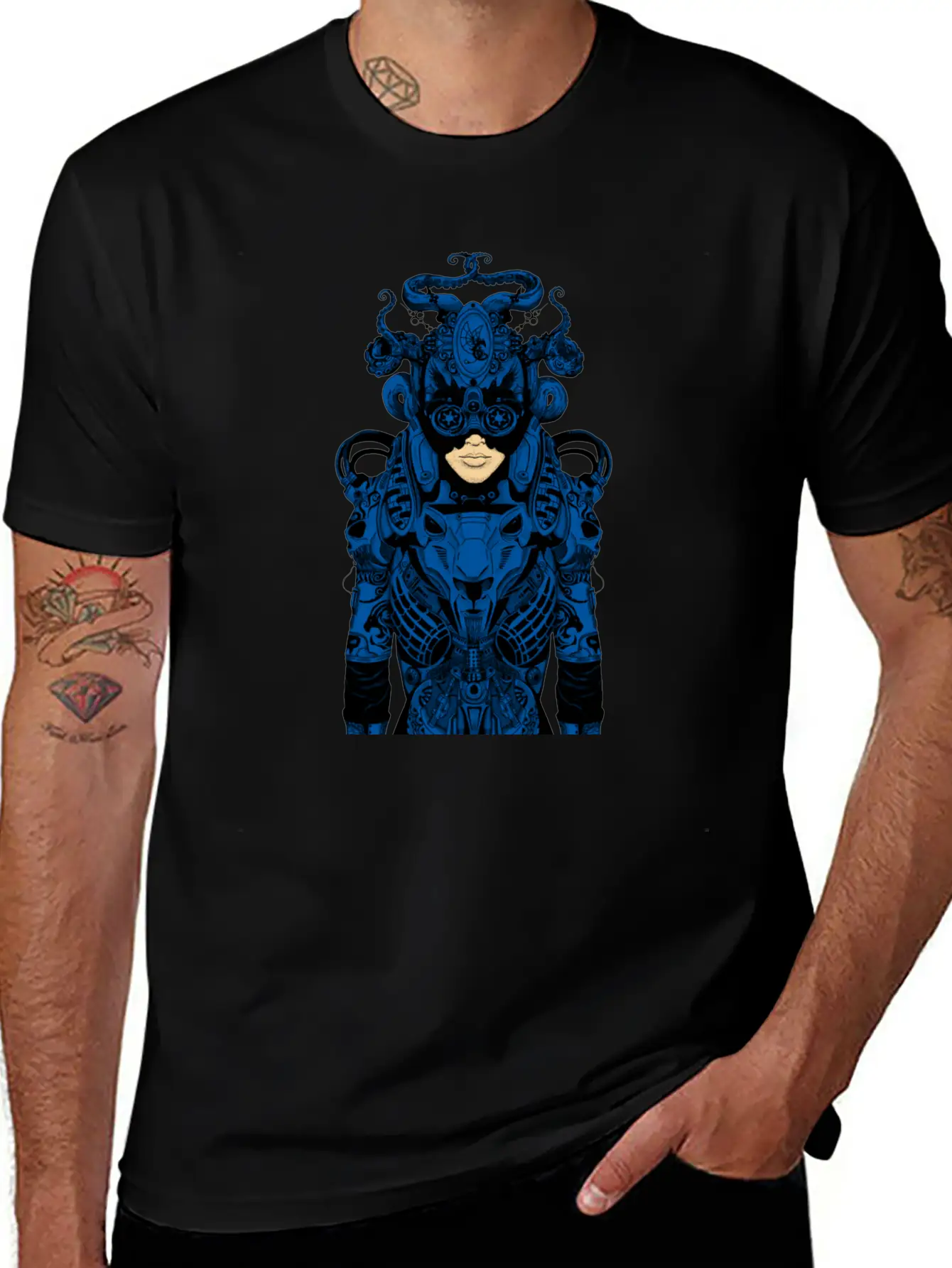 Outfit Of The Day Blue Essential Unisex Summer Tee – Soft Cotton Casual Fit