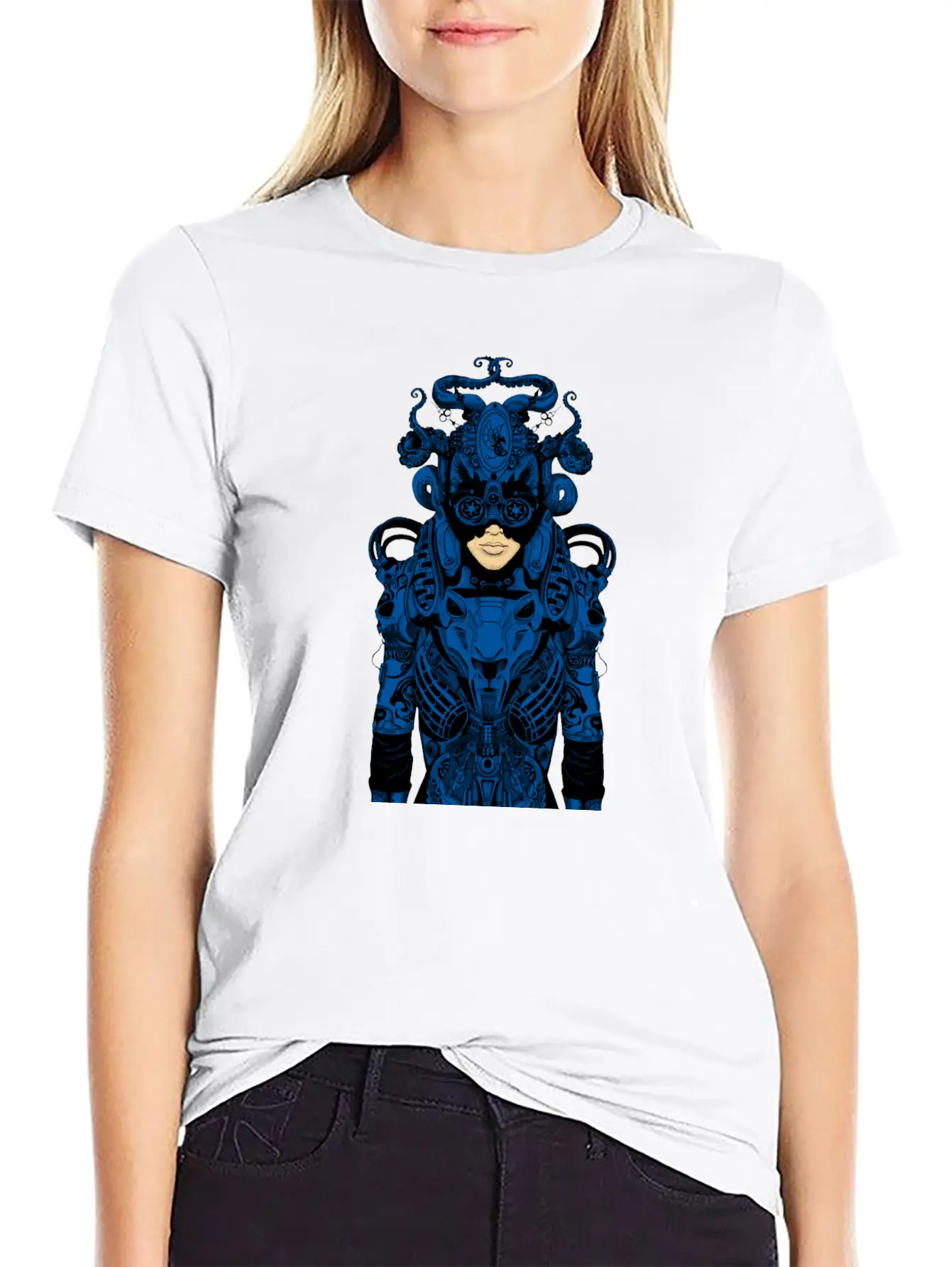 Outfit Of The Day Blue Essential Unisex Summer Tee – Soft Cotton Casual Fit
