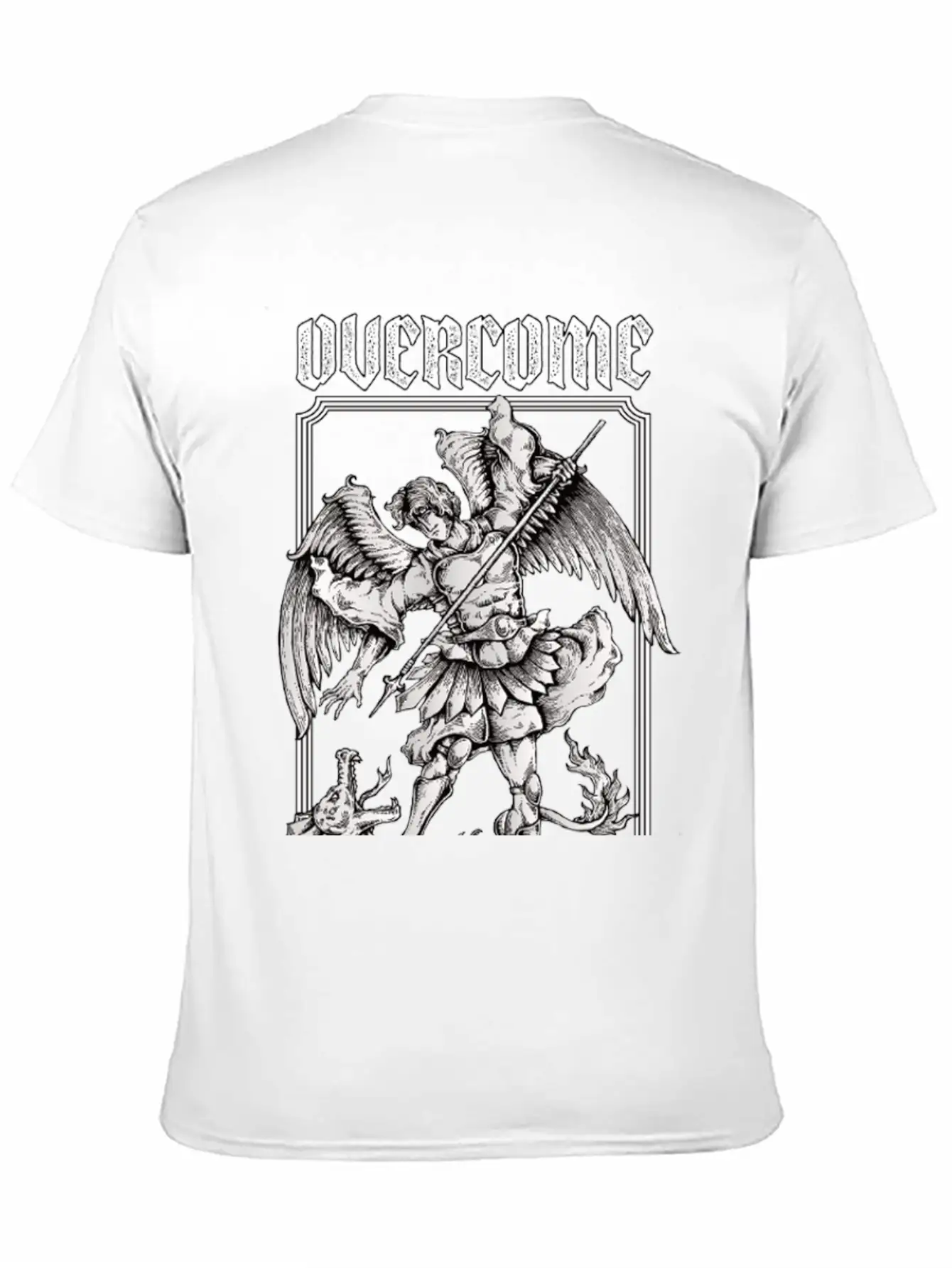 Overcome Your Fears Essential Unisex Summer Tee – Soft Cotton Casual Fit
