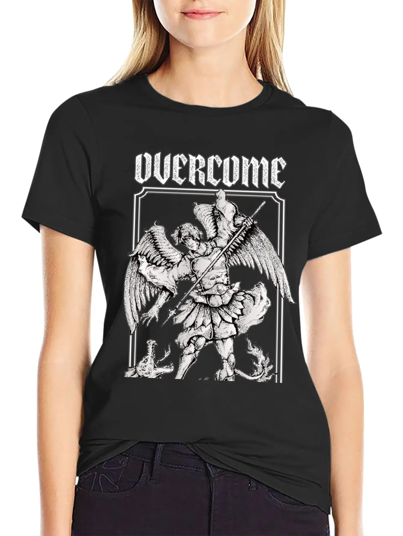Overcome Your Fears Essential Unisex Summer Tee – Soft Cotton Casual Fit