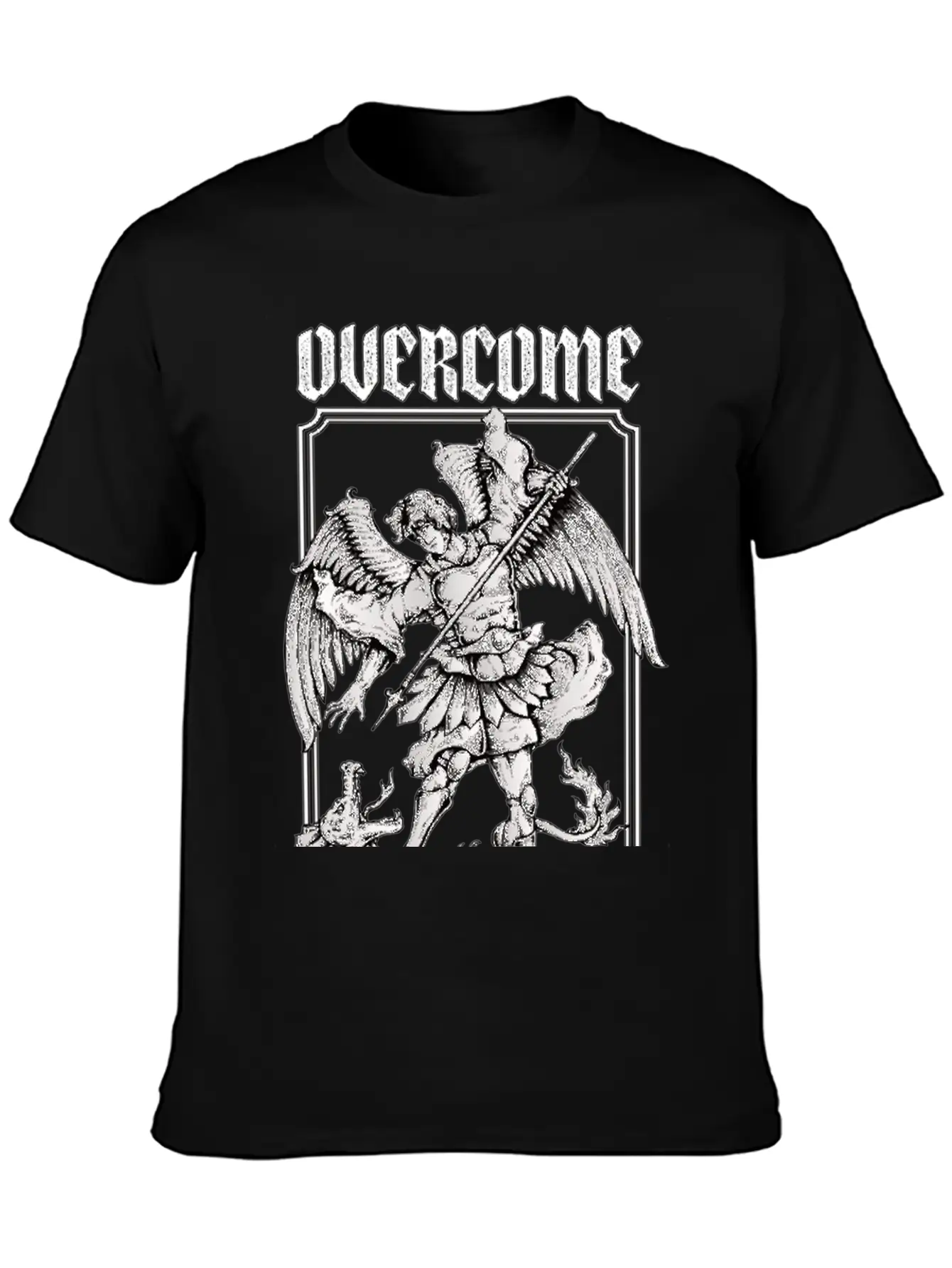 Overcome Your Fears Essential Unisex Summer Tee – Soft Cotton Casual Fit