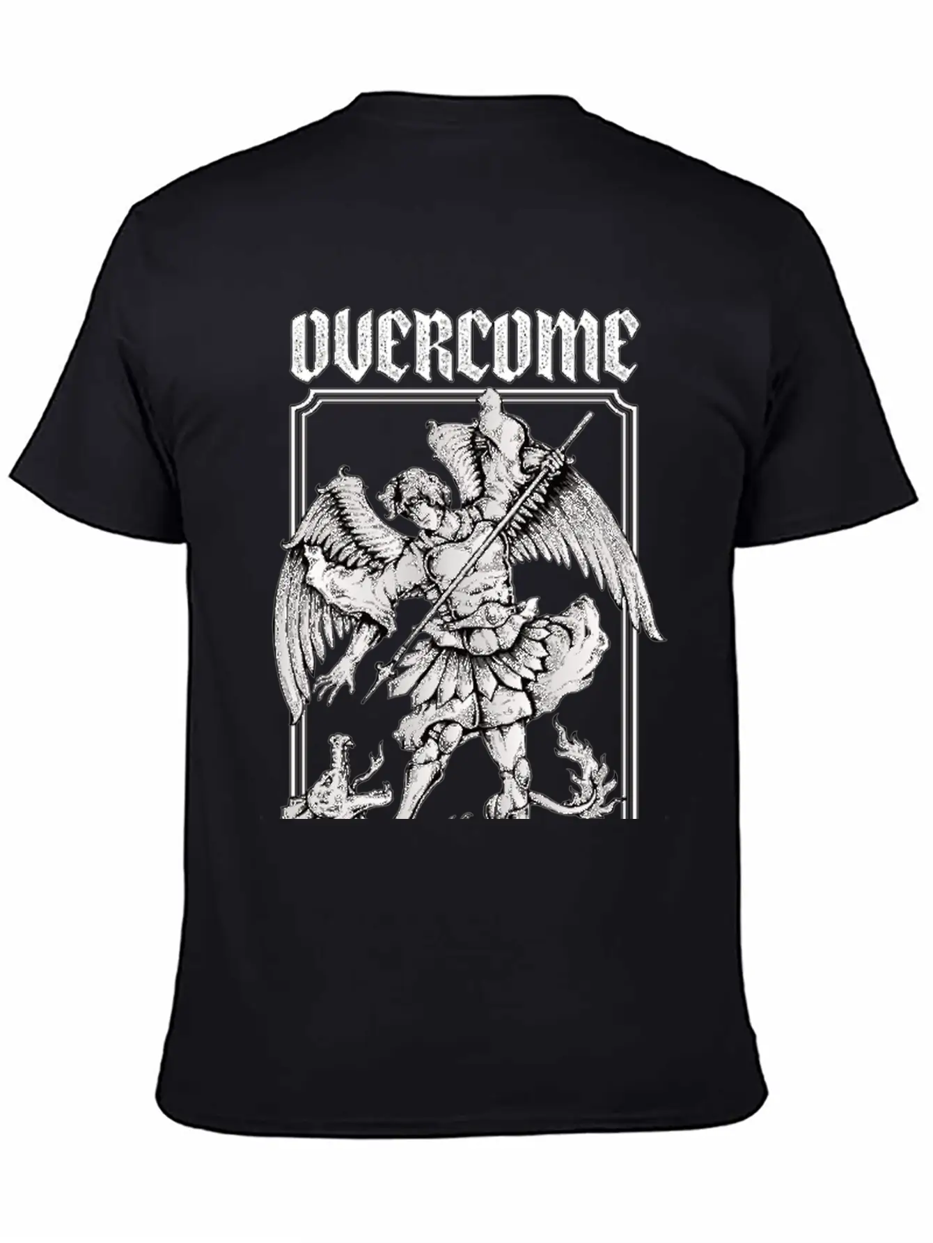 Overcome Your Fears Essential Unisex Summer Tee – Soft Cotton Casual Fit