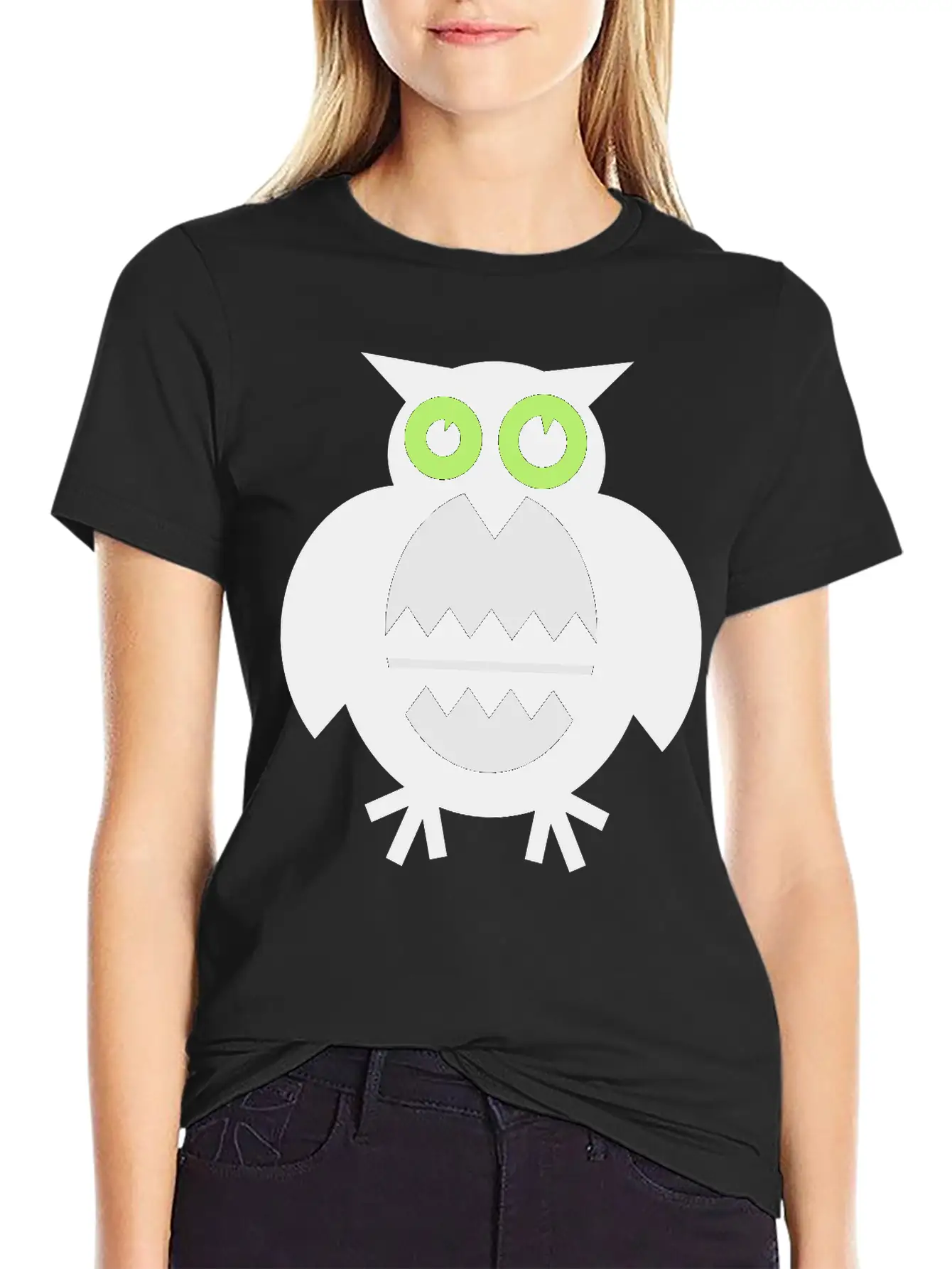 Owl Basic Graphic T-Shirt – Daily Comfort In Soft Cotton