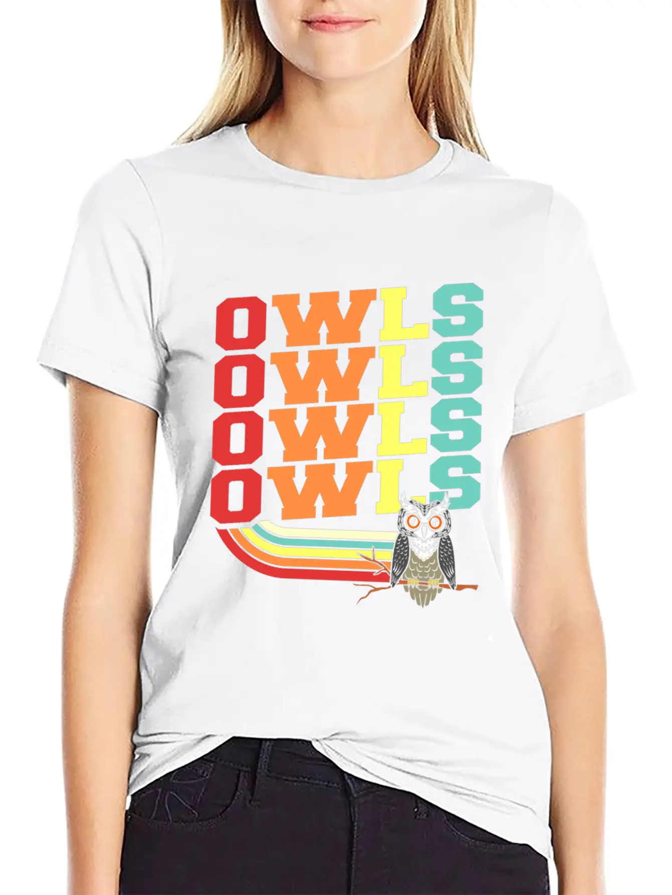 Owl Stylish Everyday T-Shirt – Unisex Basic Cotton Tee