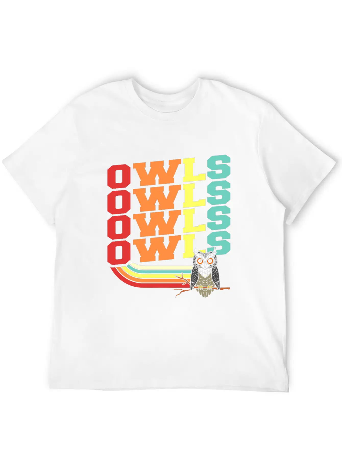 Owl Stylish Everyday T-Shirt – Unisex Basic Cotton Tee