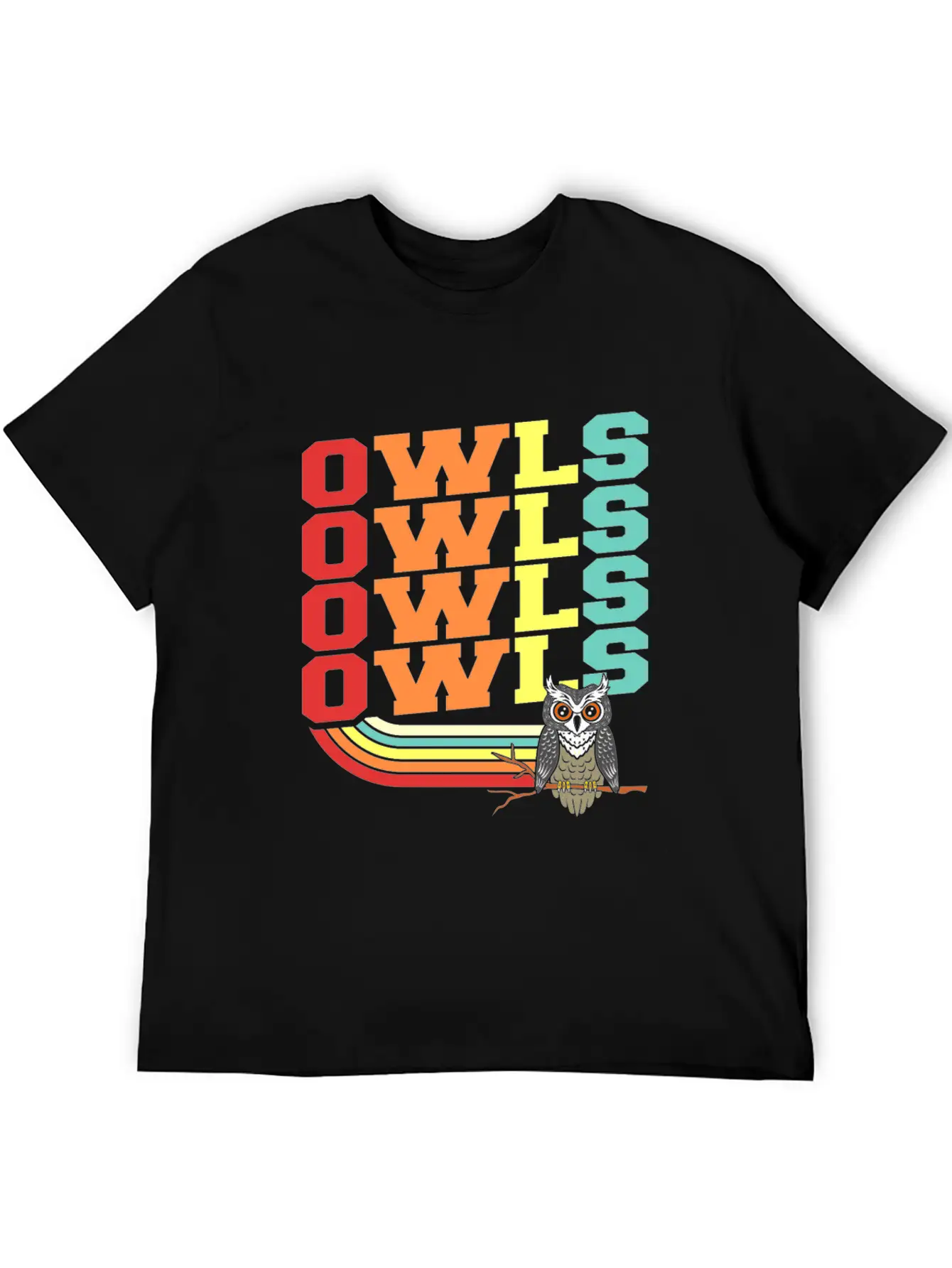 Owl Stylish Everyday T-Shirt – Unisex Basic Cotton Tee