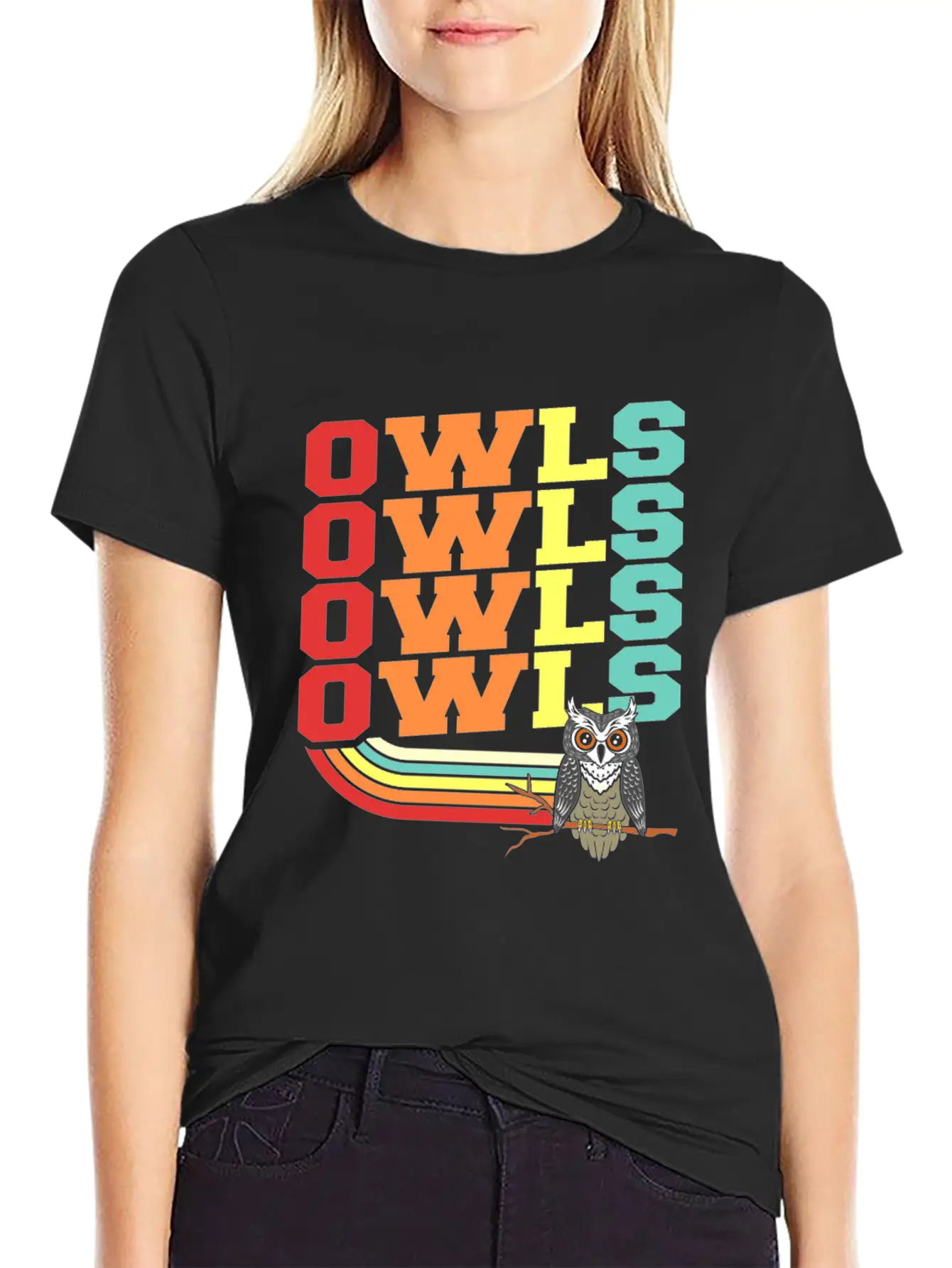 Owl Stylish Everyday T-Shirt – Unisex Basic Cotton Tee