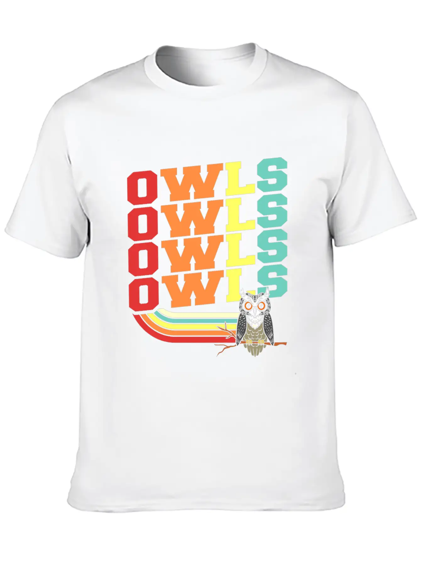 Owl Stylish Everyday T-Shirt – Unisex Basic Cotton Tee