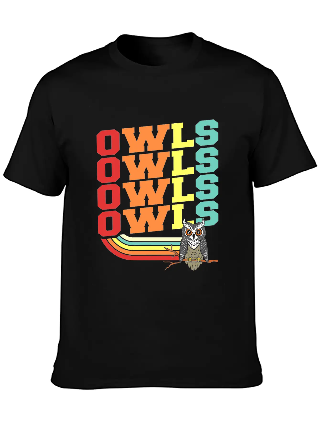 Owl Stylish Everyday T-Shirt – Unisex Basic Cotton Tee